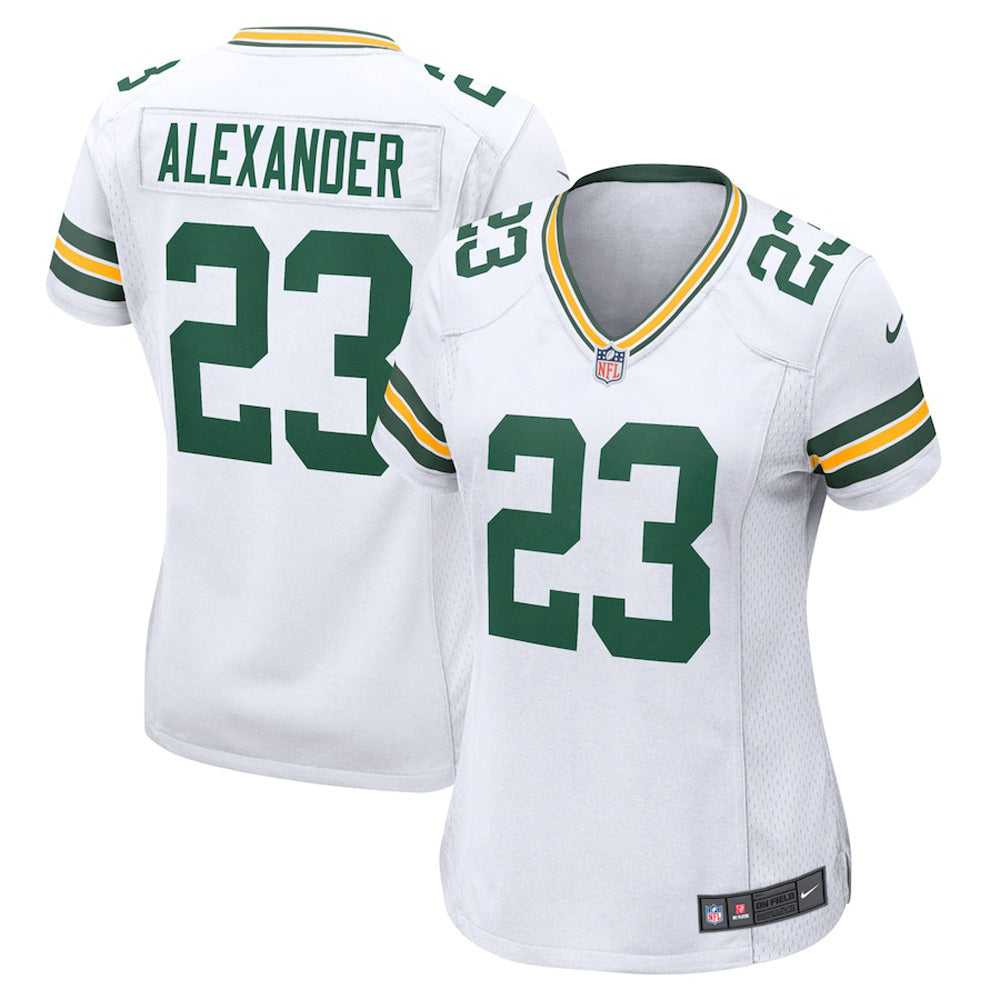 Women's Green Bay Packers Jaire Alexander Game Jersey - White - vstockx