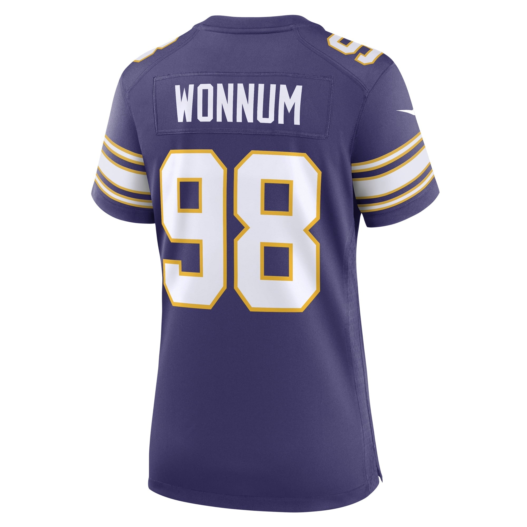 Women's Nike D.J. Wonnum Purple Minnesota Vikings Classic Player Game Jersey - vstockx