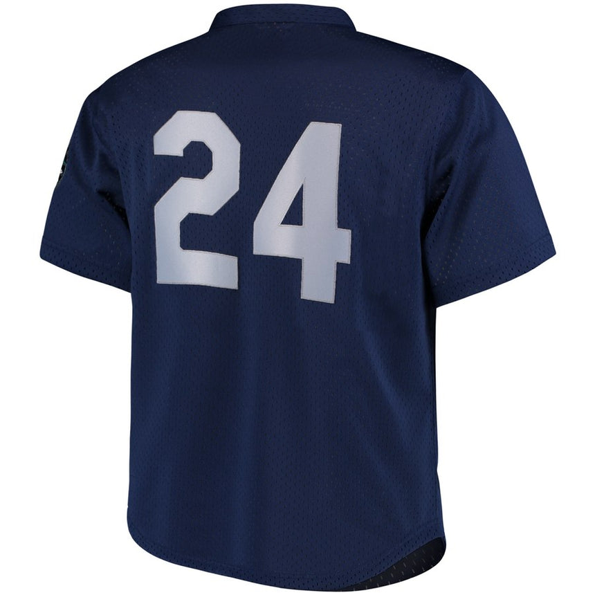 Men's Seattle Mariners Ken Griffey Jr. 1995 Mitchell & Ness Navy Cooperstown Collection Mesh Batting Practice Jersey - vstockx