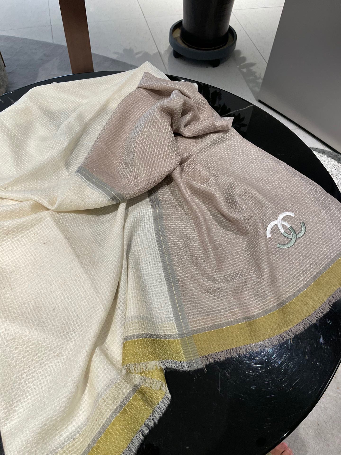 Streetwear Scarf CHANEL 328932 SIZE:90*200cm - vstockx