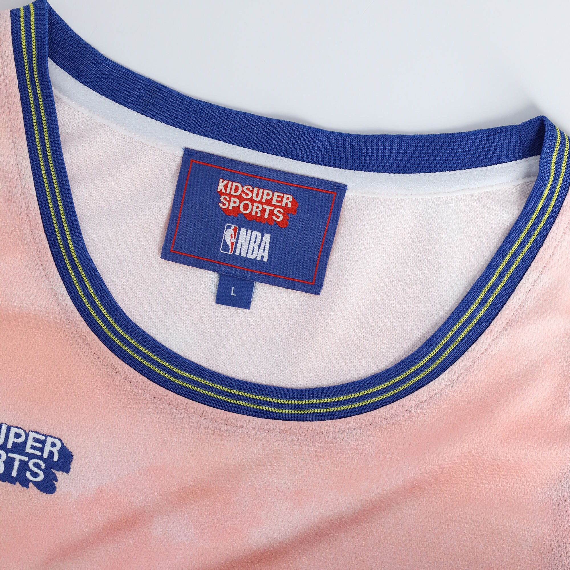 Golden State Warriors NBA & KidSuper Studios by Fanatics Unisex Hometown Jersey - Blue - vstockx