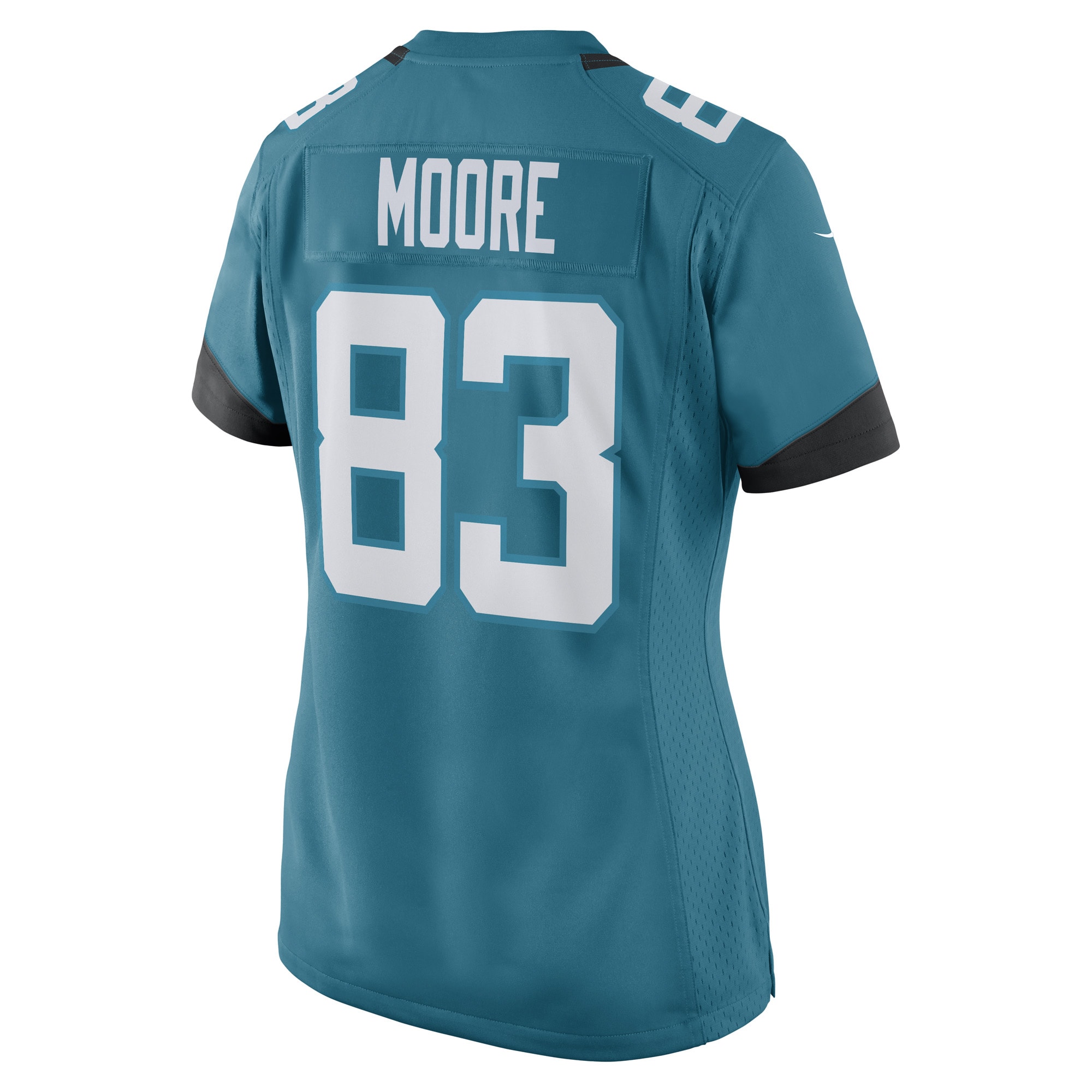 Jaylon Moore Jacksonville Jaguars Nike Women's Game Player Jersey - Teal - vstockx