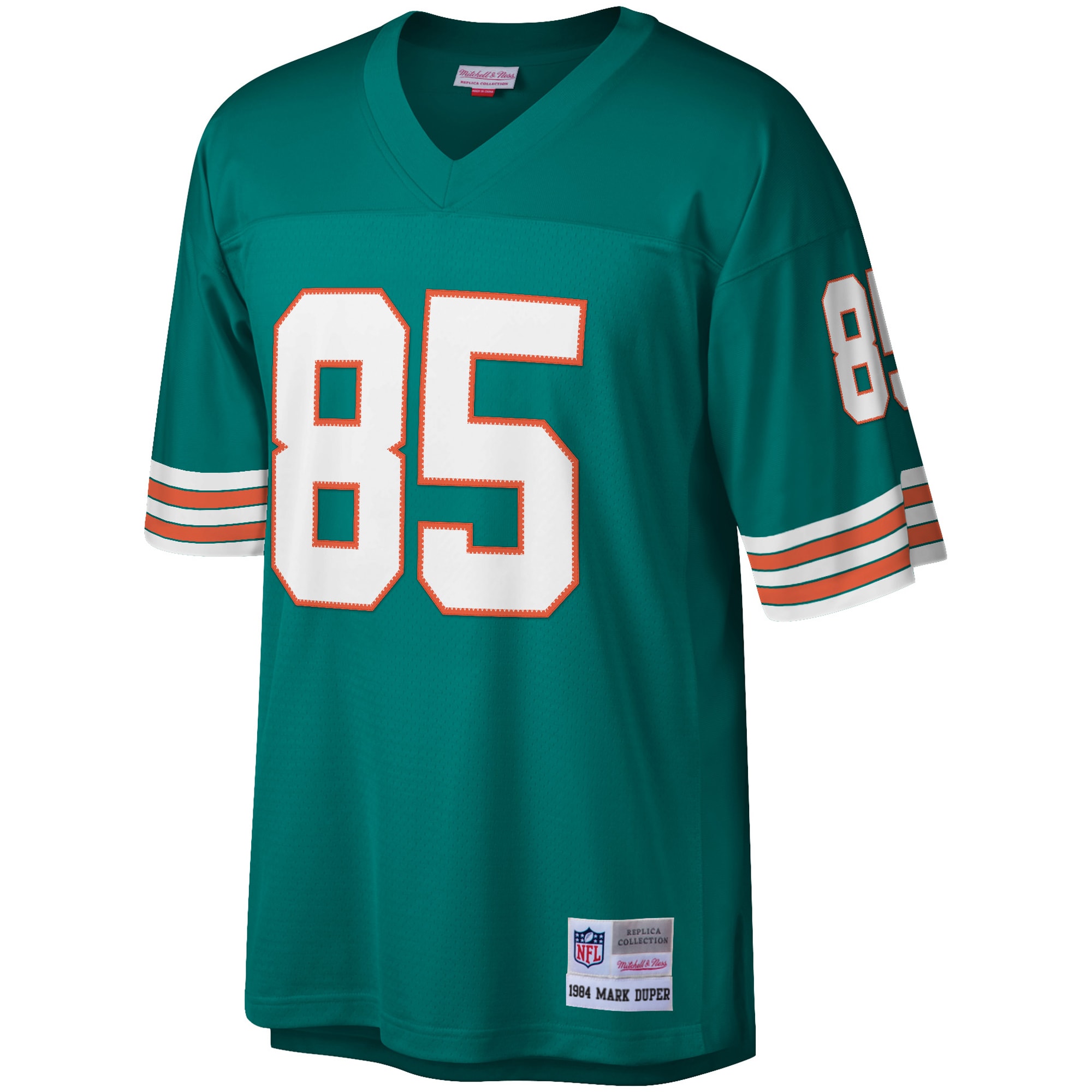 Mark Duper Miami Dolphins Mitchell & Ness 1984 Retired Player Legacy Replica Jersey - Aqua - vstockx