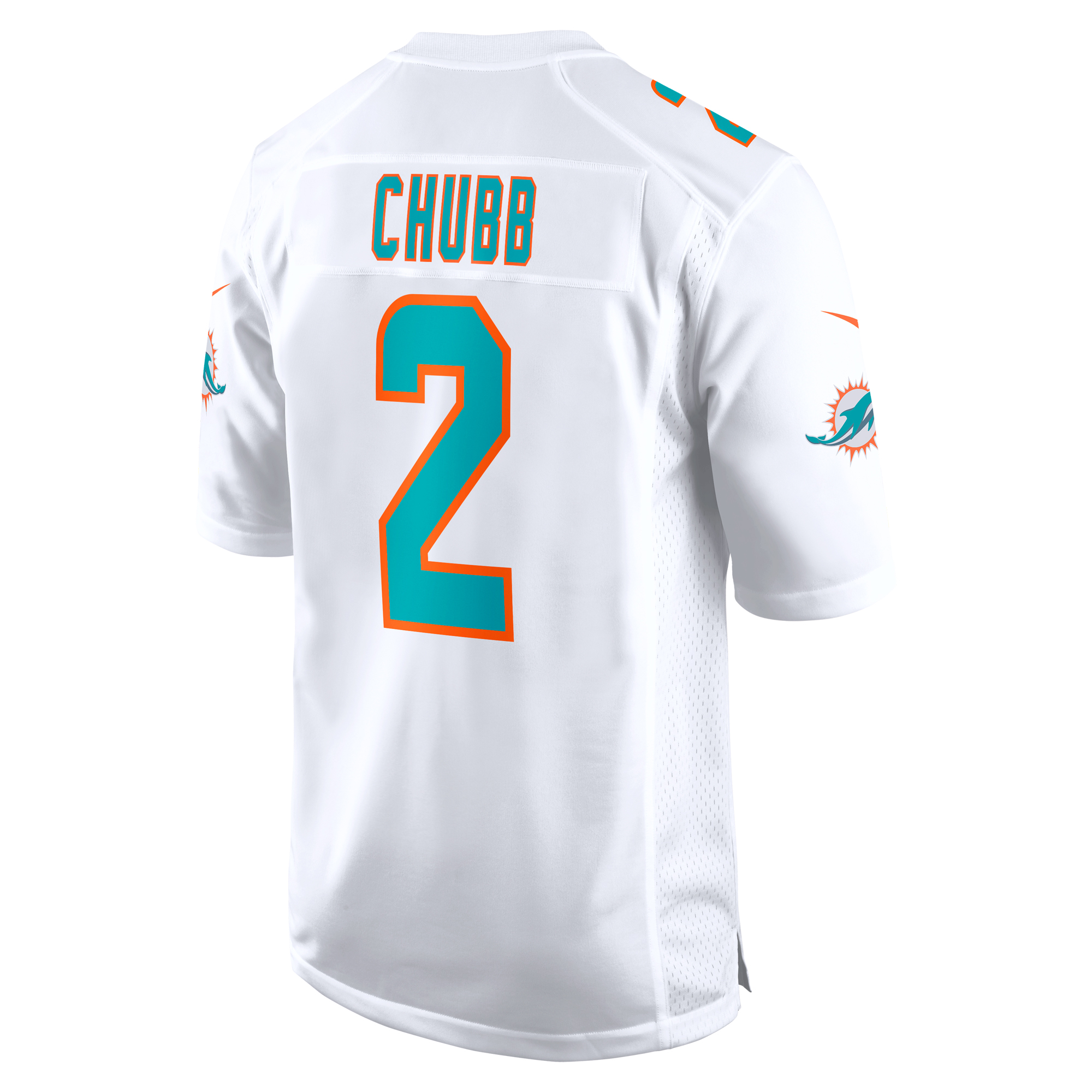 Bradley Chubb Miami Dolphins Nike Game Player Jersey - White - vstockx