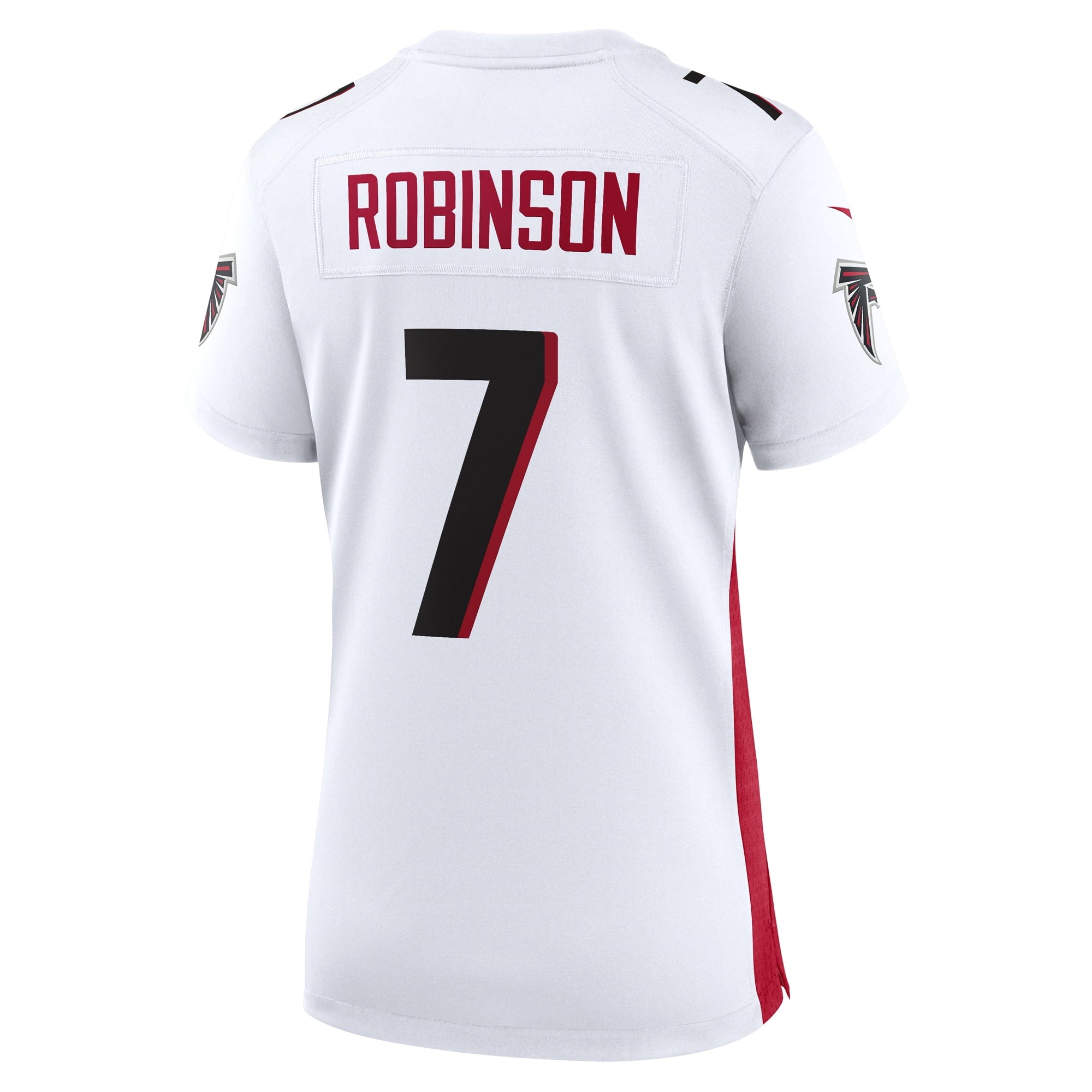 Women's Nike Bijan Robinson White Atlanta Falcons Away Game Jersey - vstockx