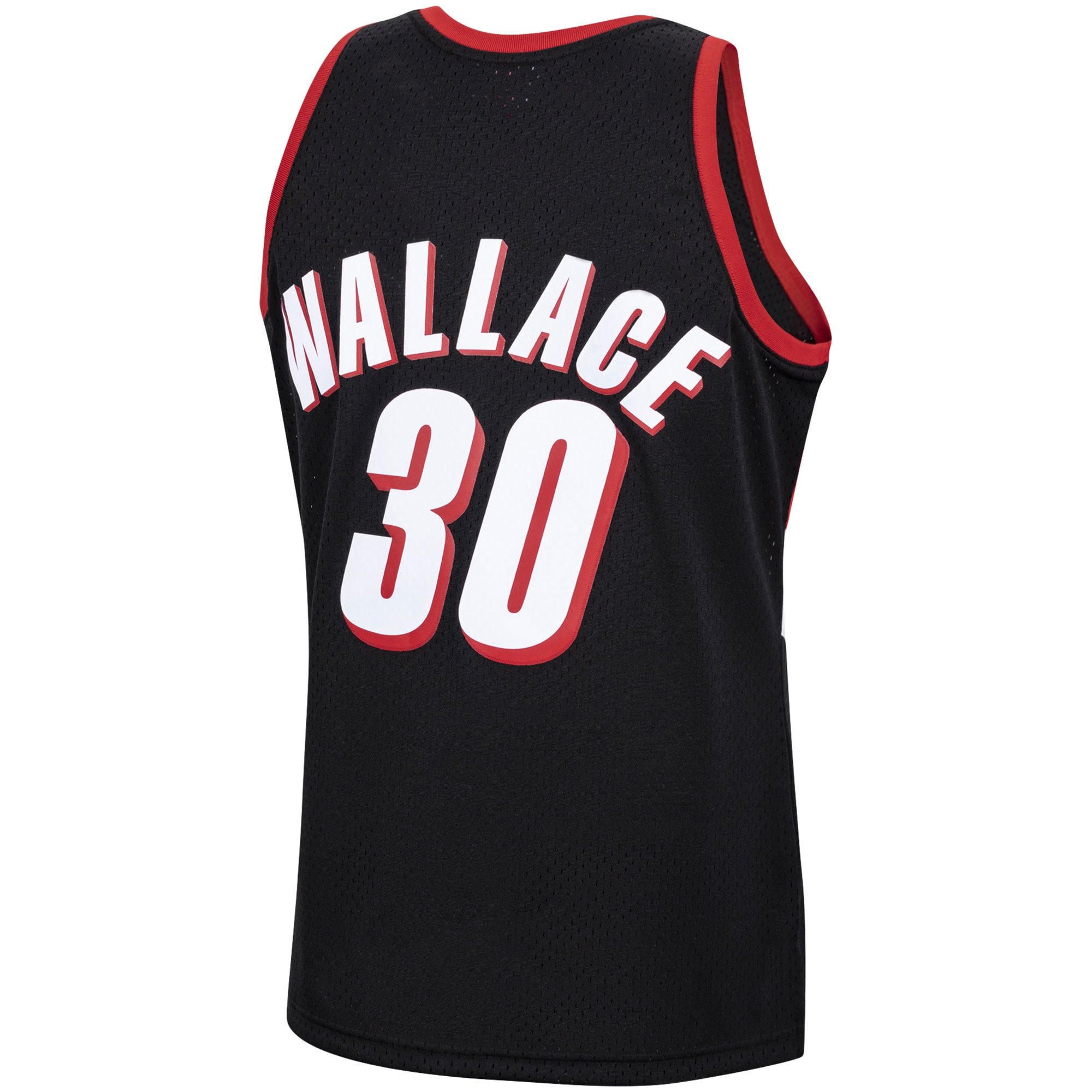 Rasheed Wallace Portland Trail Blazers Mitchell & Ness Hardwood Classics Swingman Jersey - Black - vstockx