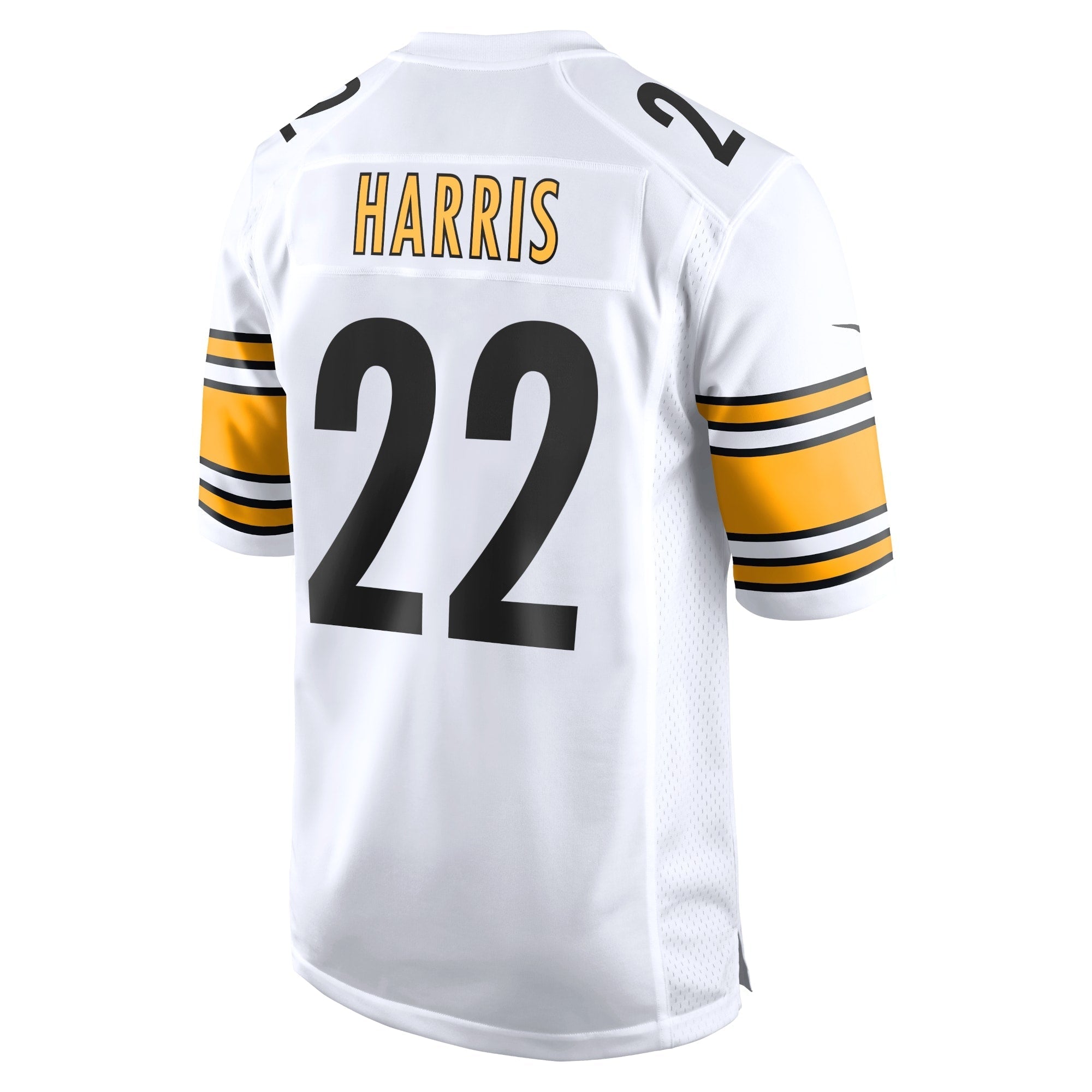 Men's Nike Najee Harris White Pittsburgh Steelers Game Jersey - vstockx