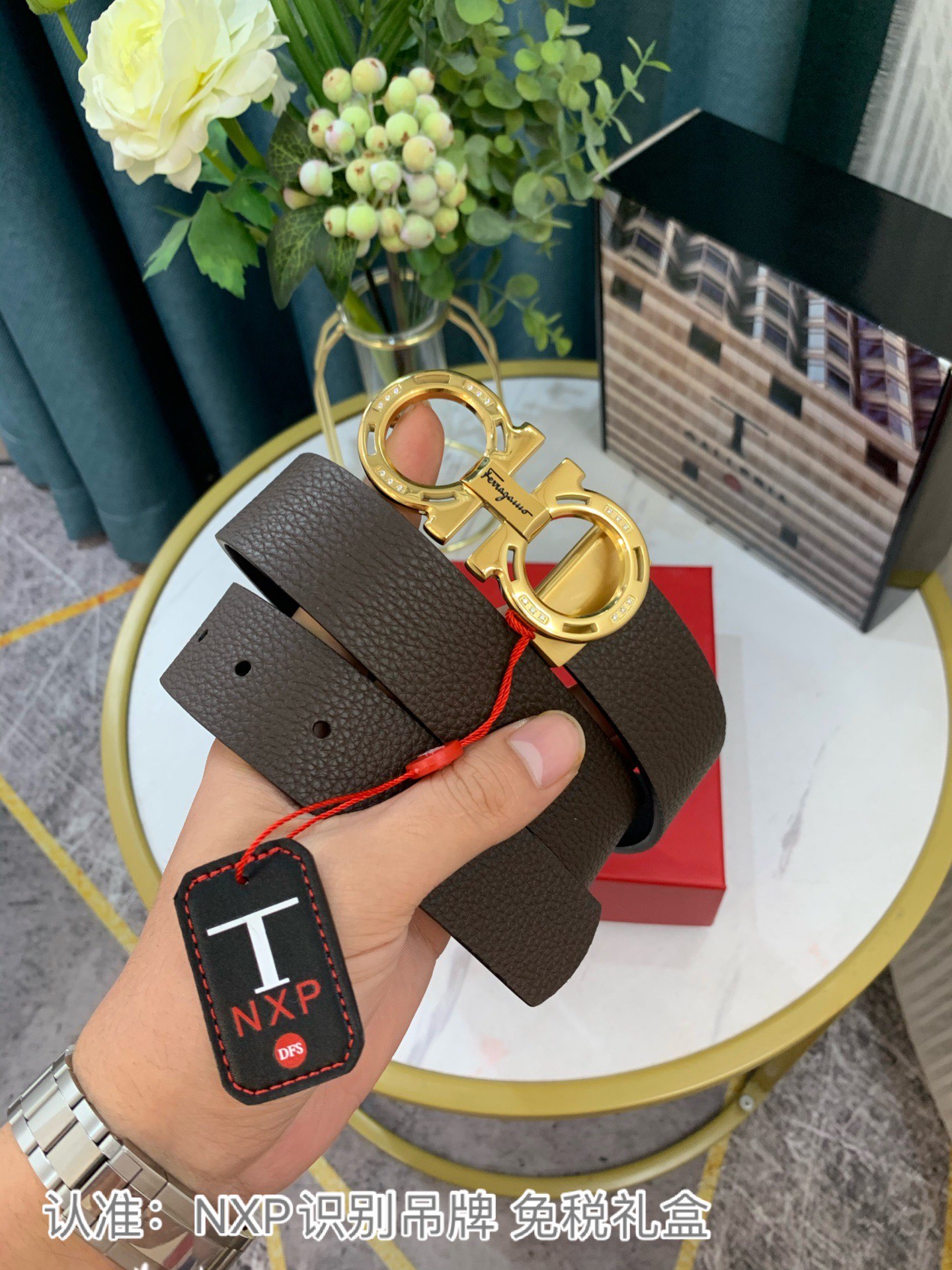 Streetwear Belt Ferragamo 319126 size:3.5cm - vstockx