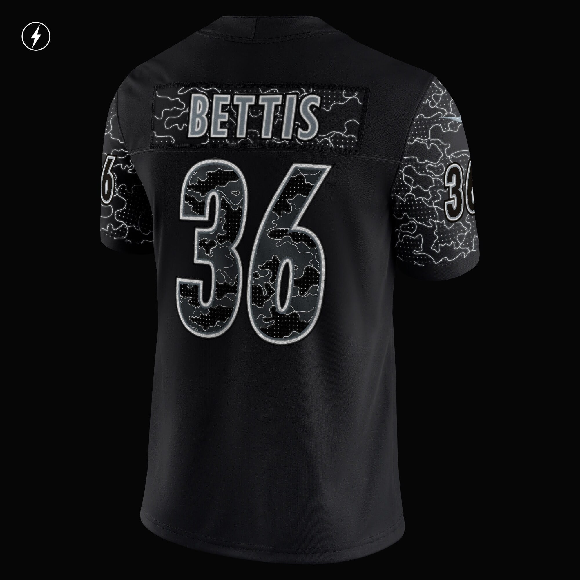 Men's Nike Jerome Bettis Black Pittsburgh Steelers Retired Player RFLCTV Limited Jersey - vstockx