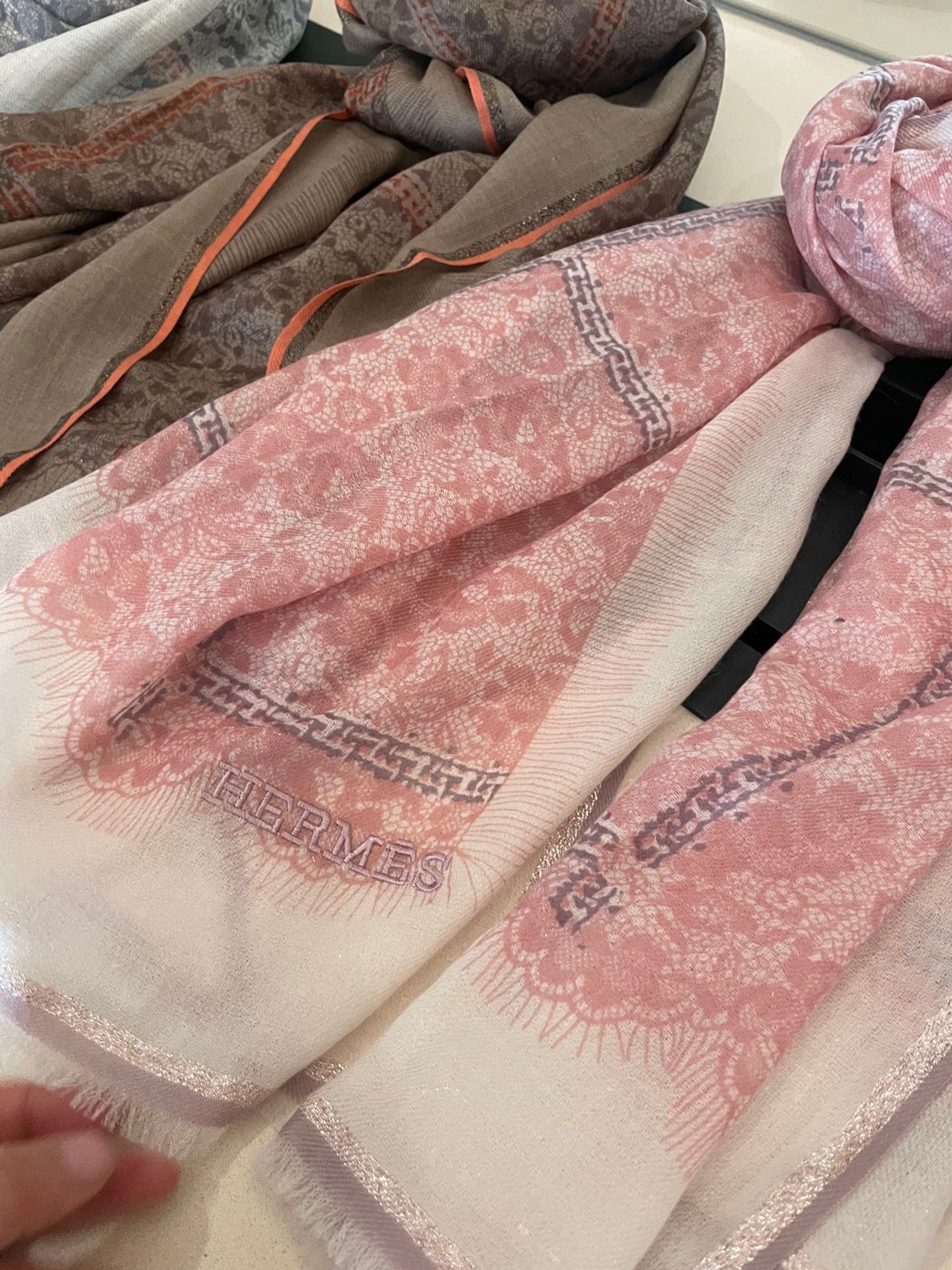 Streetwear Scarf Hermes 328936 SIZE:90*200cm - vstockx