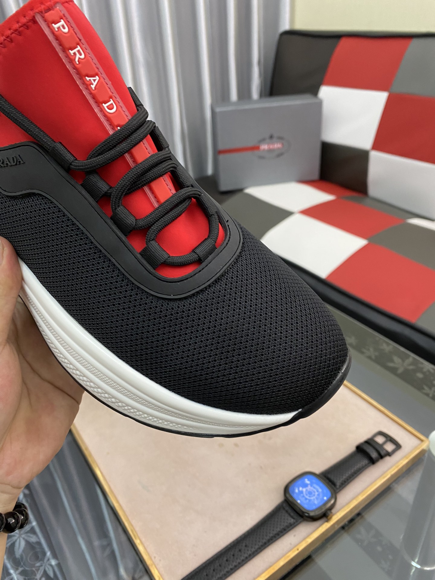 Prada Polyester Sneaker 4 - vstockx