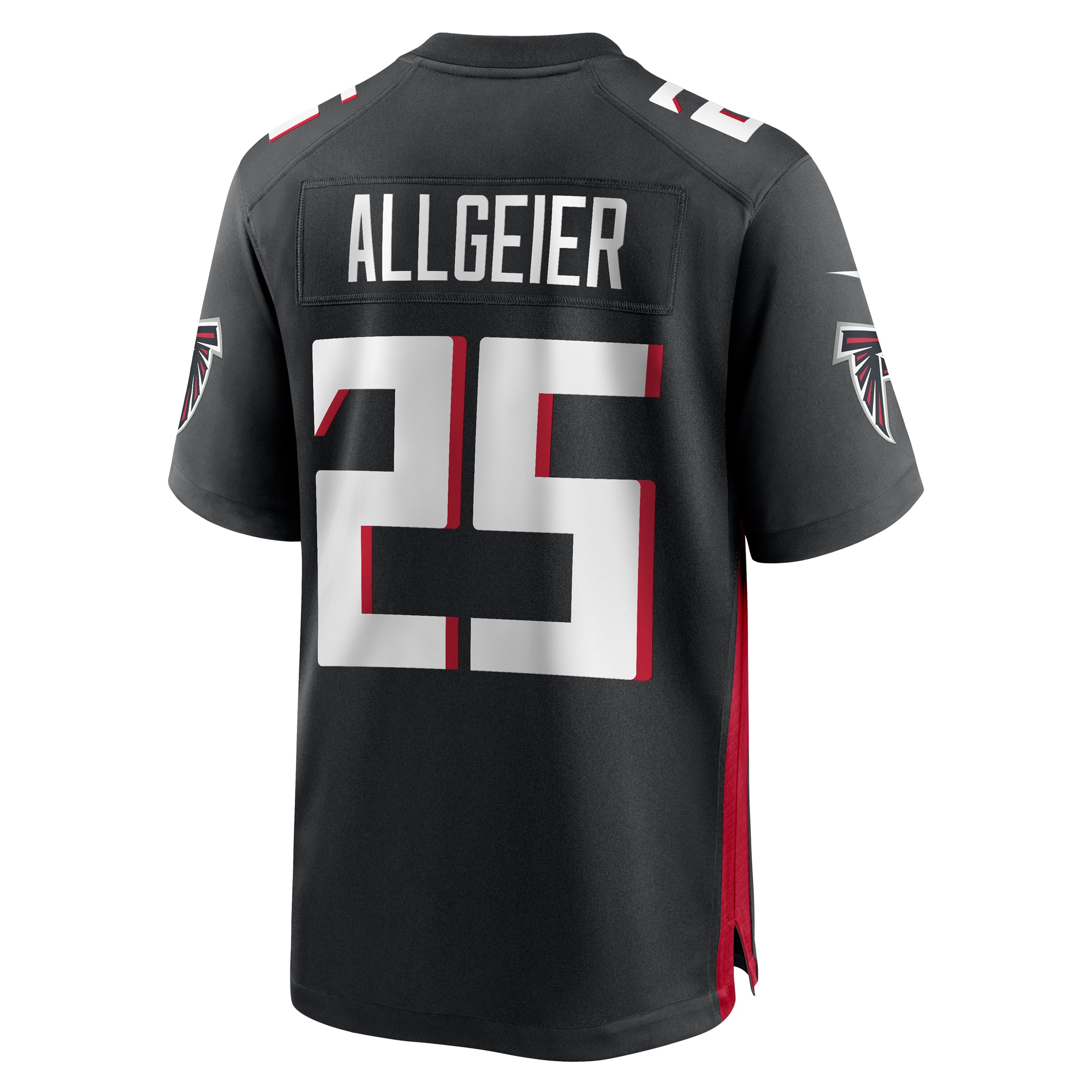 Tyler Allgeier Atlanta Falcons Nike Player Game Jersey - Black - vstockx