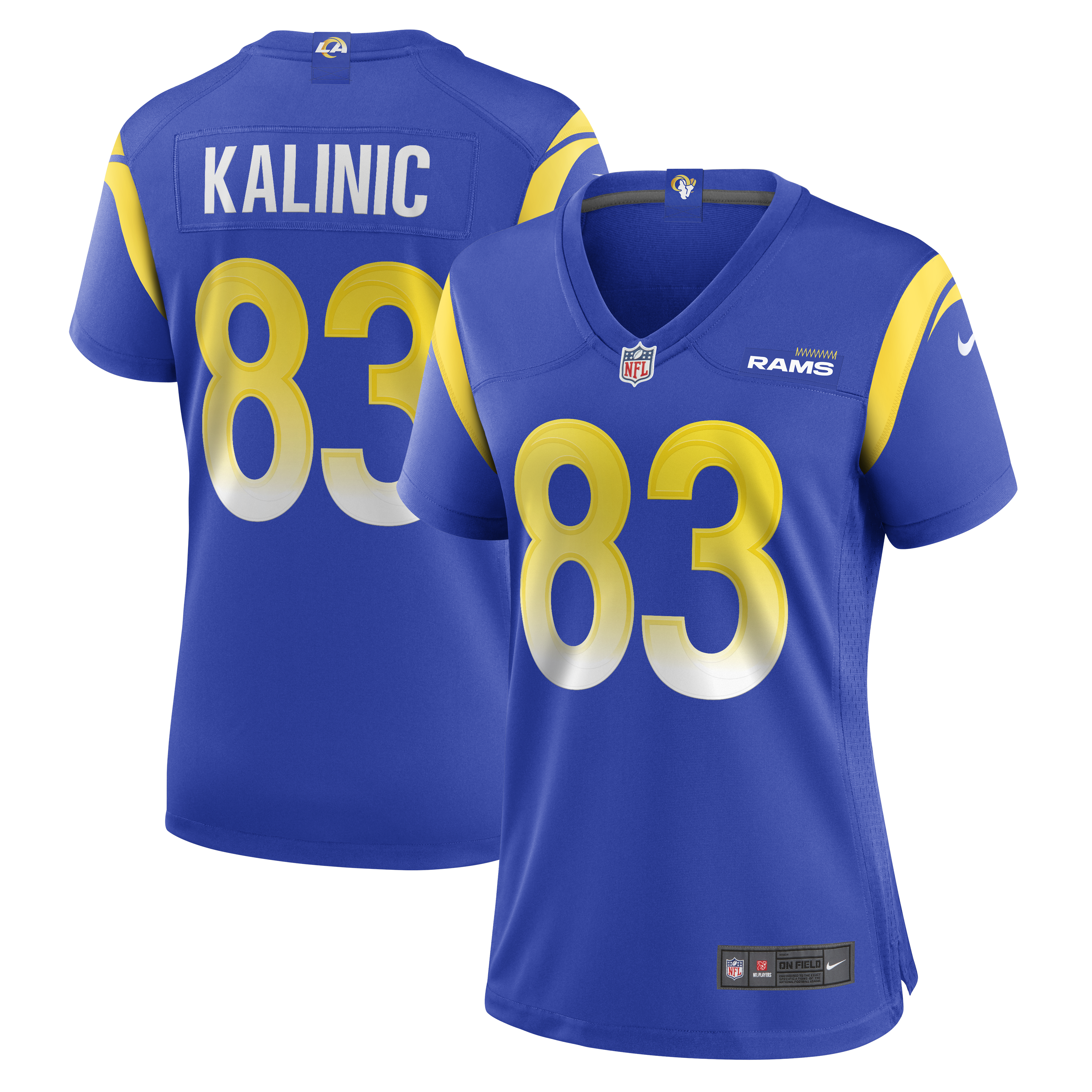 Nikola Kalinic Los Angeles Rams Nike Women's Game Jersey - Royal - vstockx
