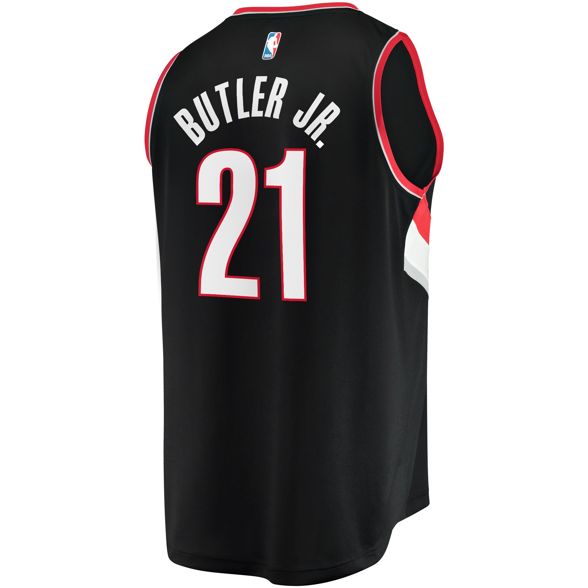 John Butler Jr. Portland Trail Blazers Fanatics Branded Youth Fast Break Player Jersey - Icon Edition - Black - vstockx