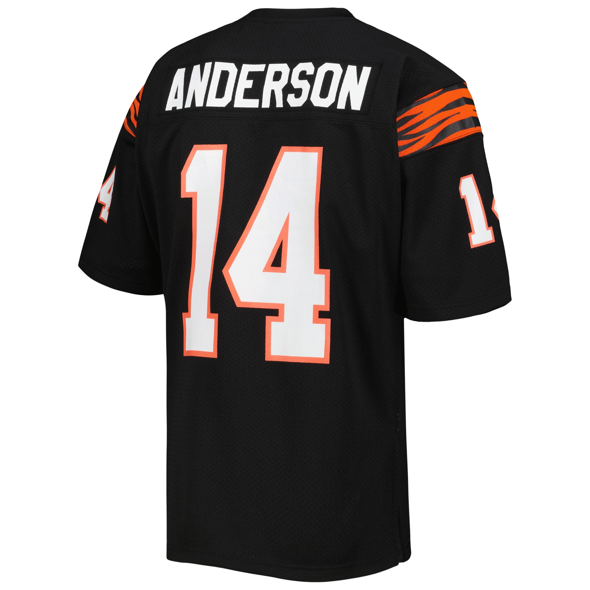 Ken Anderson Cincinnati Bengals Mitchell & Ness 1981 Authentic Retired Player Jersey - Black - vstockx