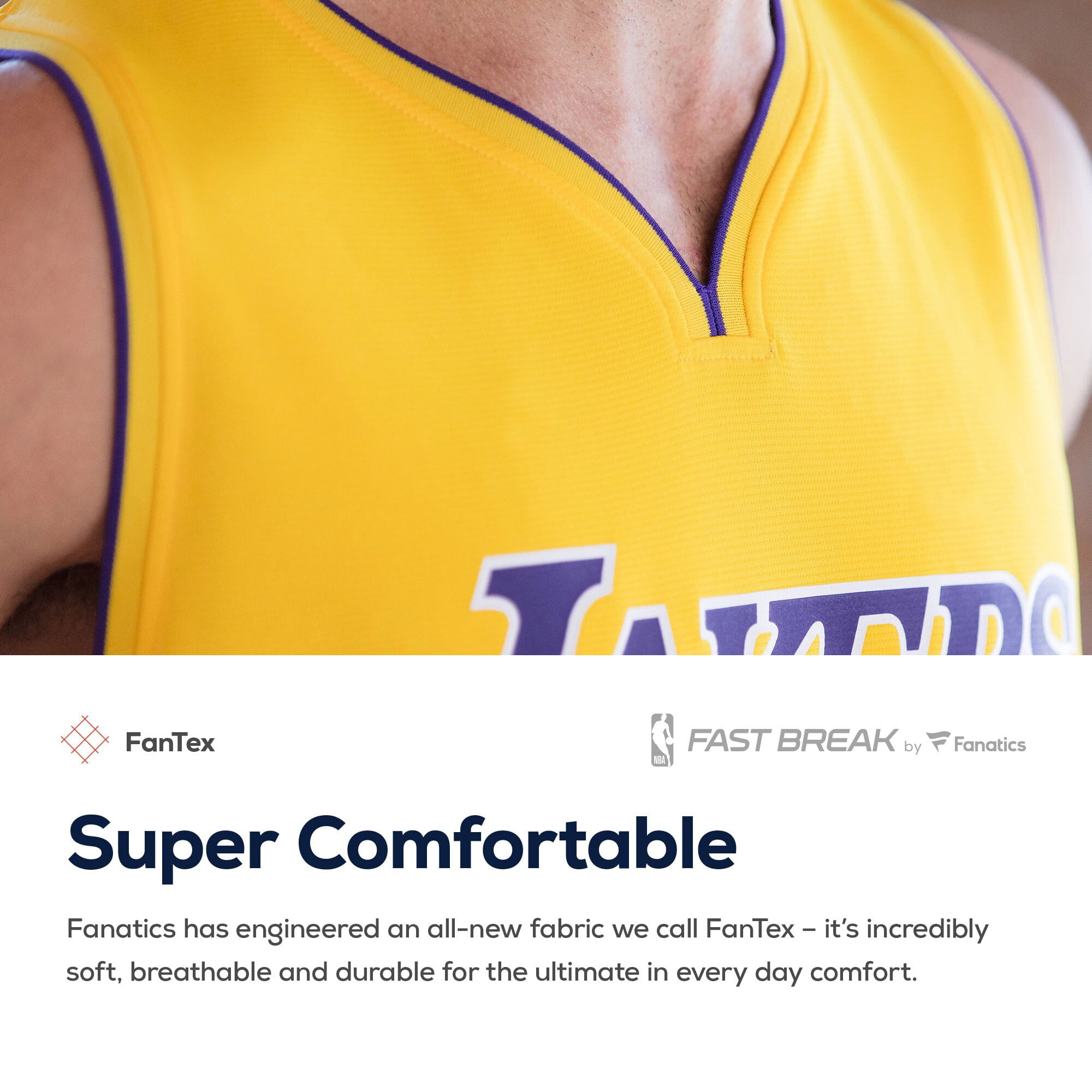 Youth Fanatics Branded Anthony Davis Gold Los Angeles Lakers 2019/20 Fast Break Replica Jersey - Icon Edition - vstockx