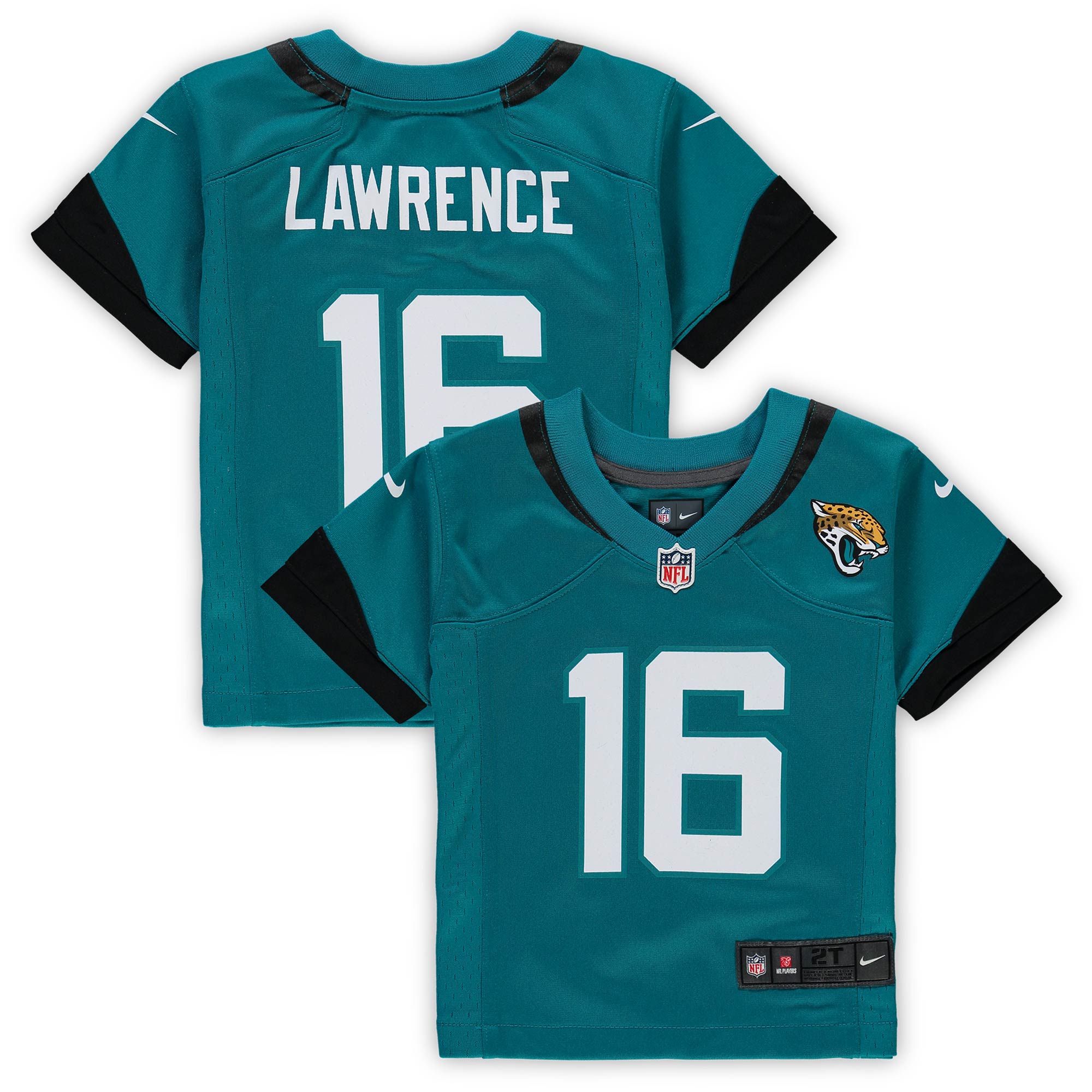 Trevor Lawrence Jacksonville Jaguars Nike Toddler Game Jersey - Teal - vstockx