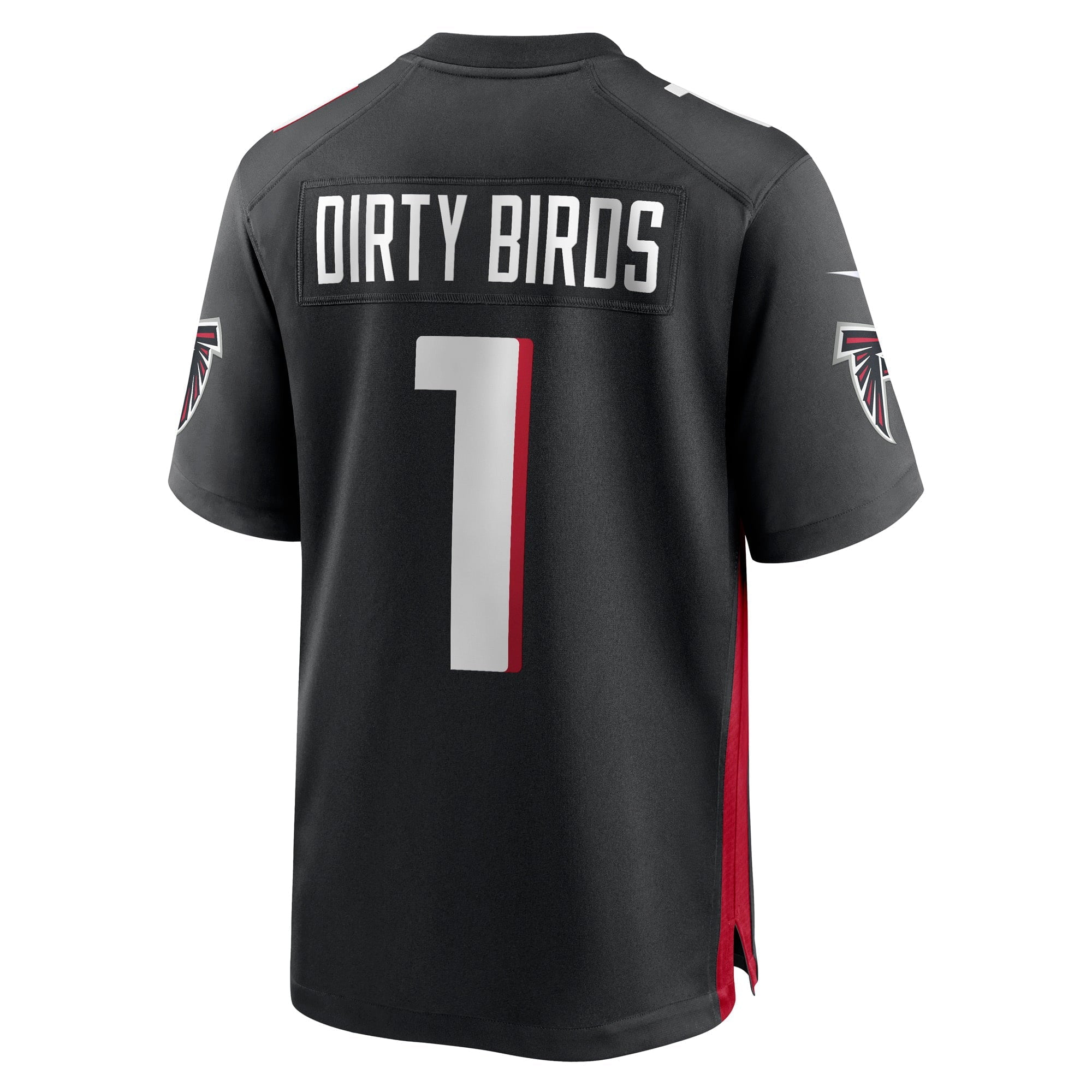 Men's Nike Dirty Birds Black Atlanta Falcons Game Jersey - vstockx