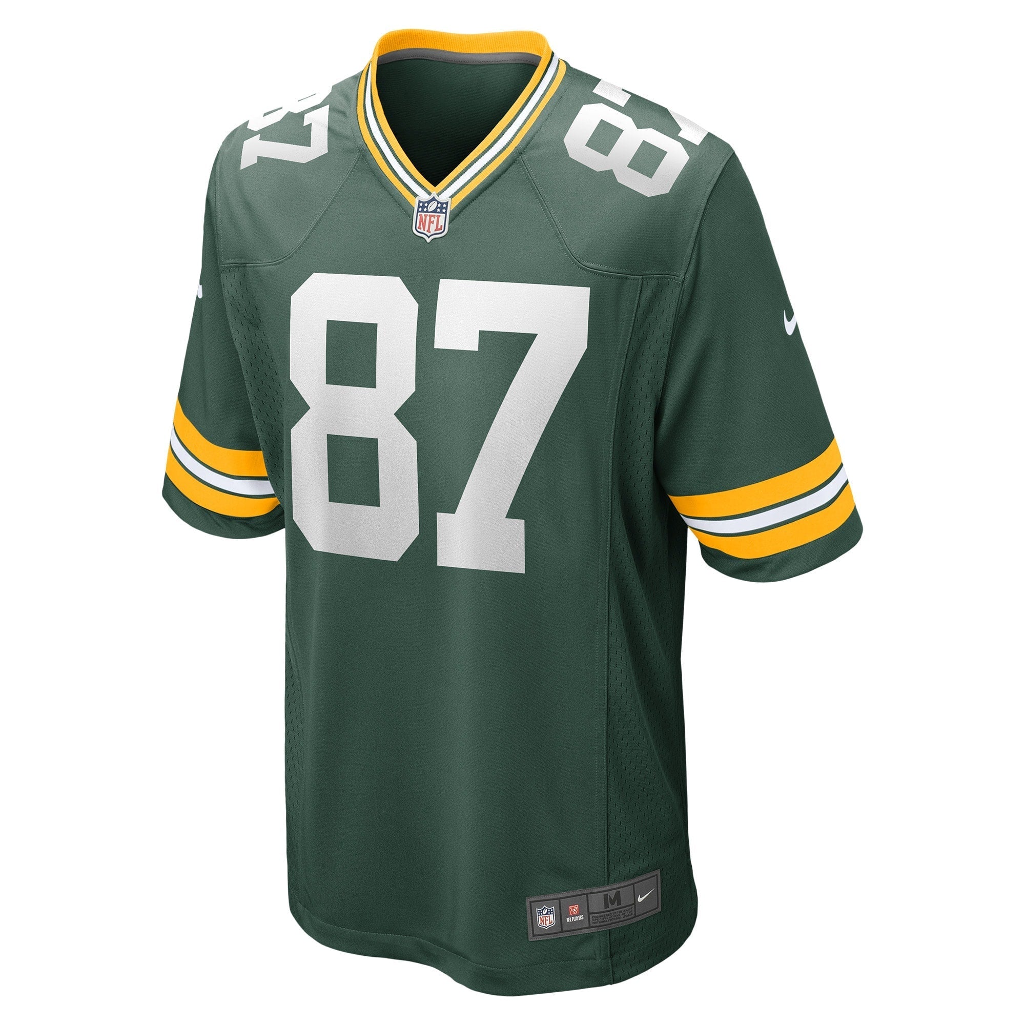 Men's Nike Romeo Doubs Green Green Bay Packers Game Player Jersey - vstockx