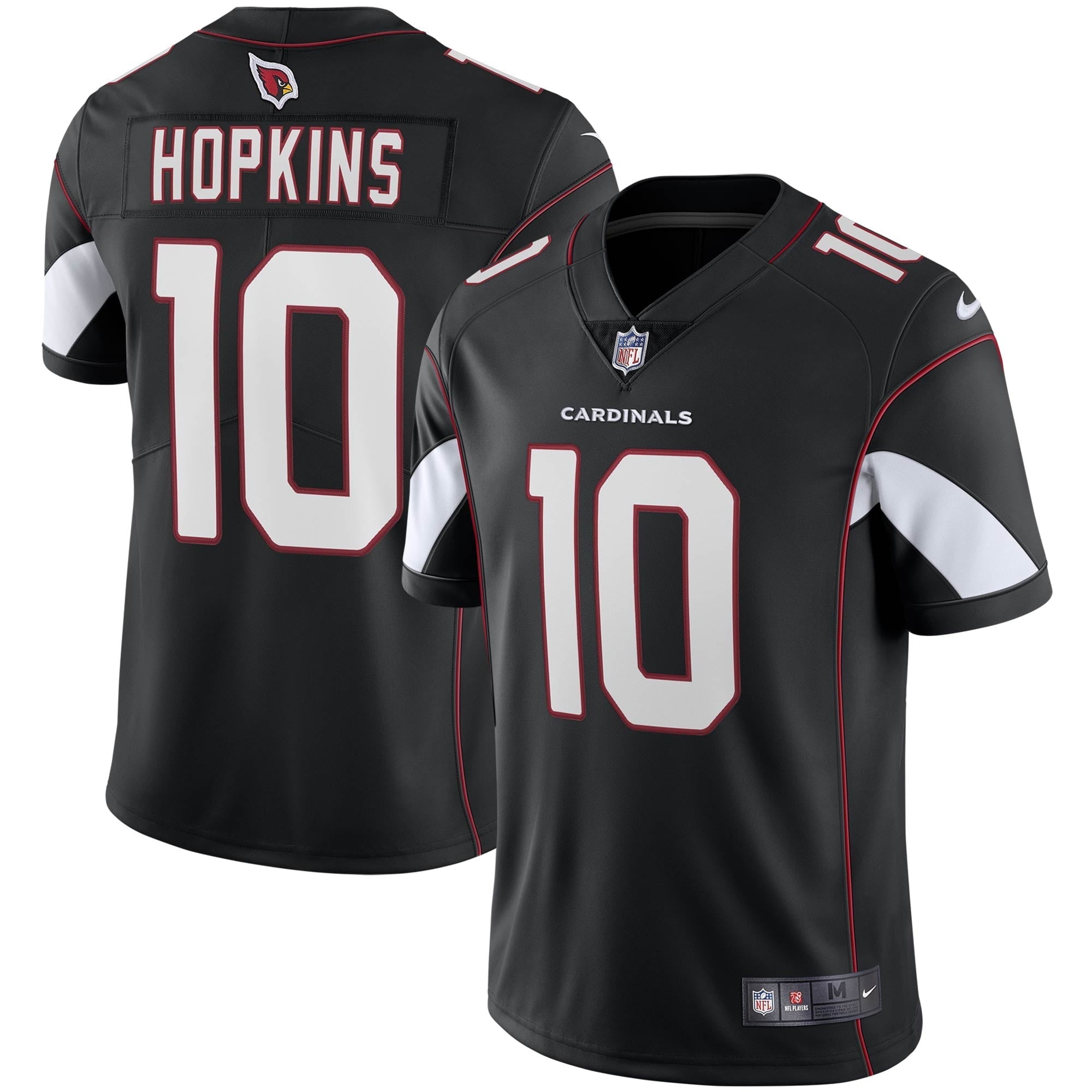 Men's Nike DeAndre Hopkins Black Arizona Cardinals Vapor Limited Jersey - vstockx