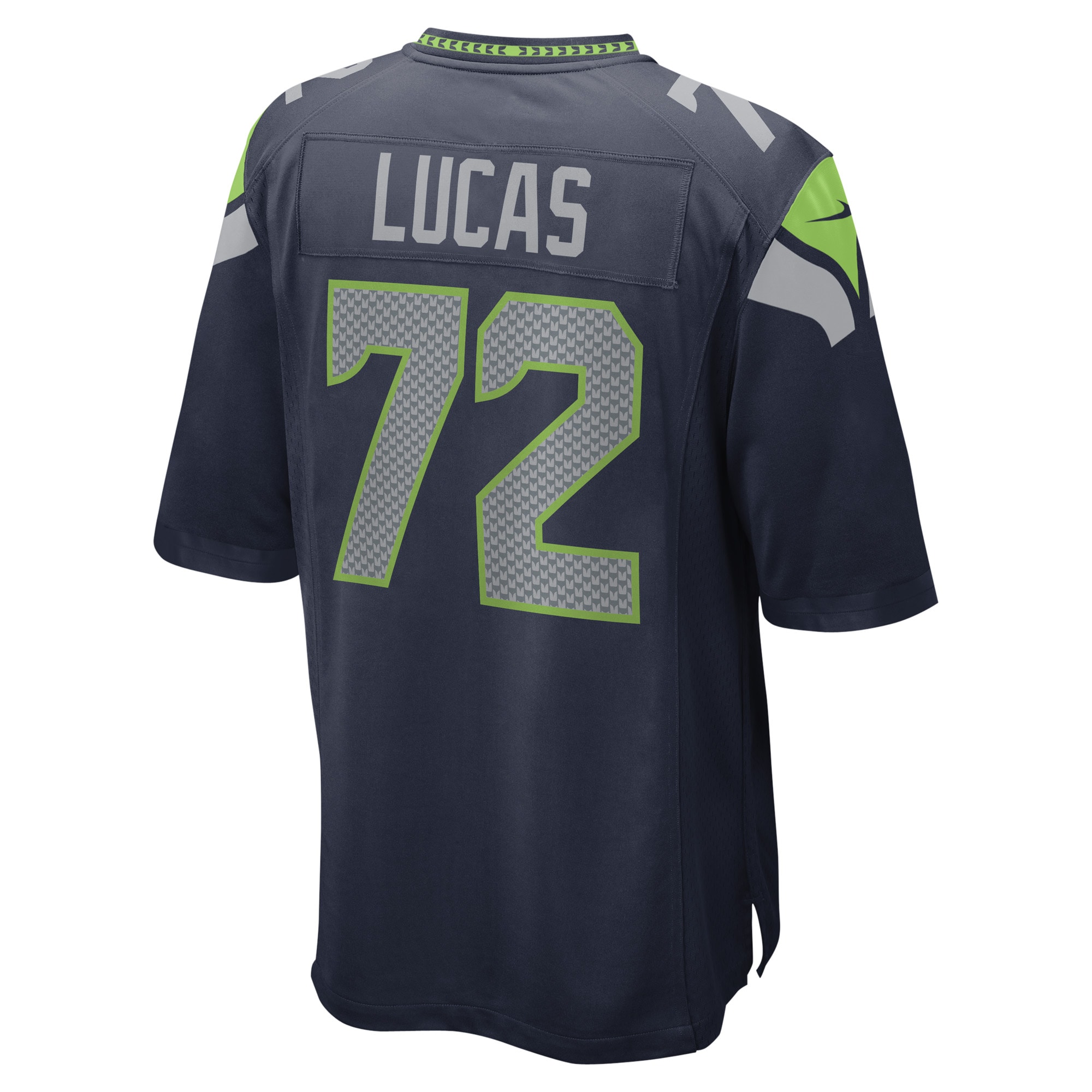 Abraham Lucas Seattle Seahawks Nike Game Player Jersey - College Navy - vstockx