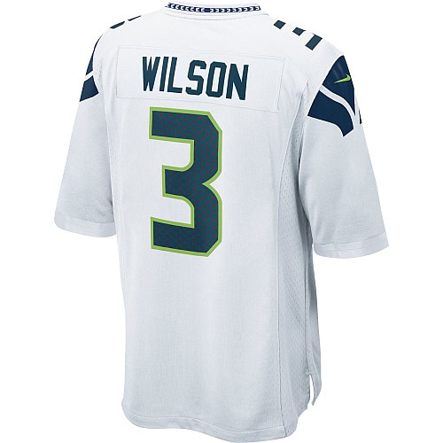 Russell Wilson Seattle Seahawks Nike Youth Game Jersey - White - vstockx