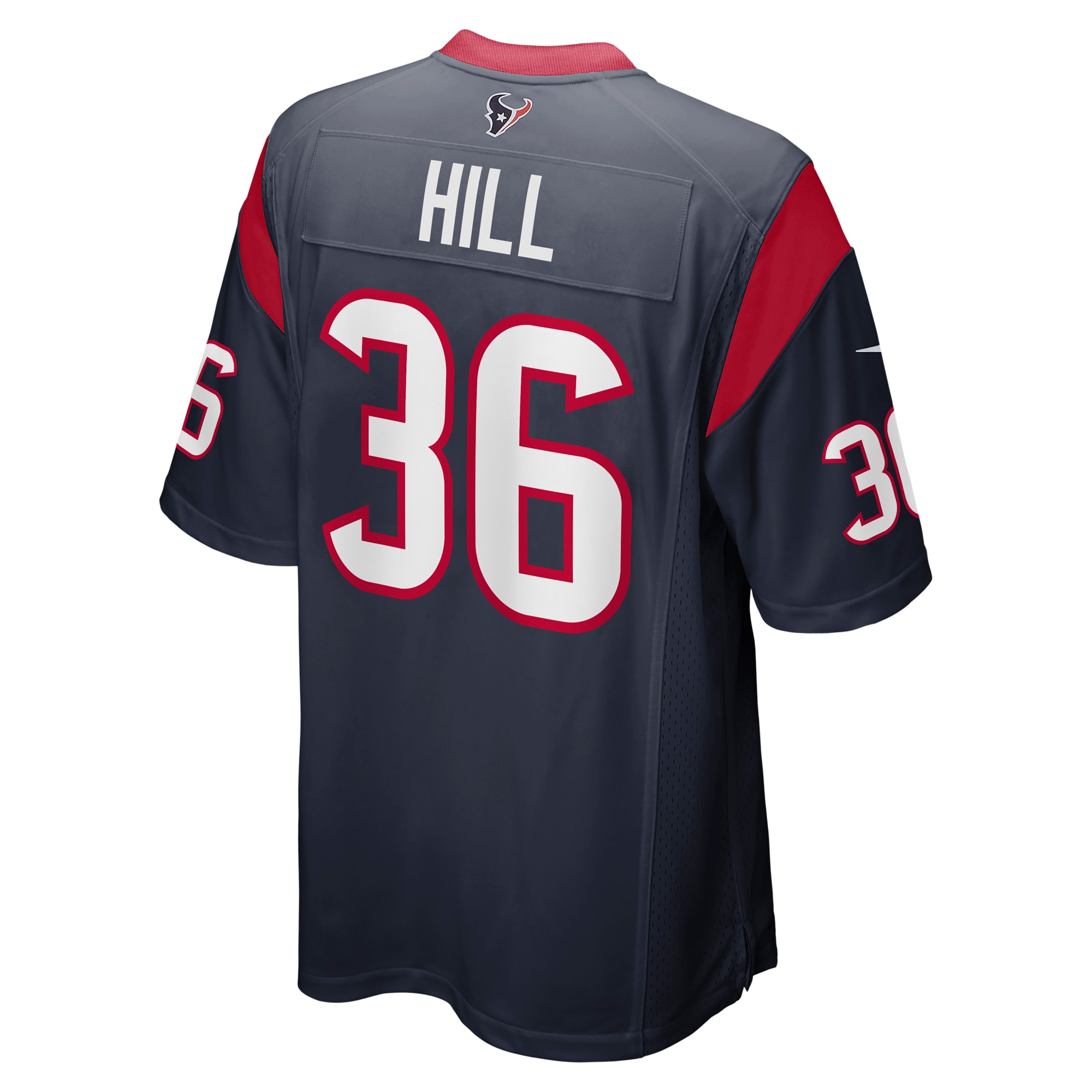 Brandon Hill Houston Texans Nike Team Game Jersey - Navy - vstockx