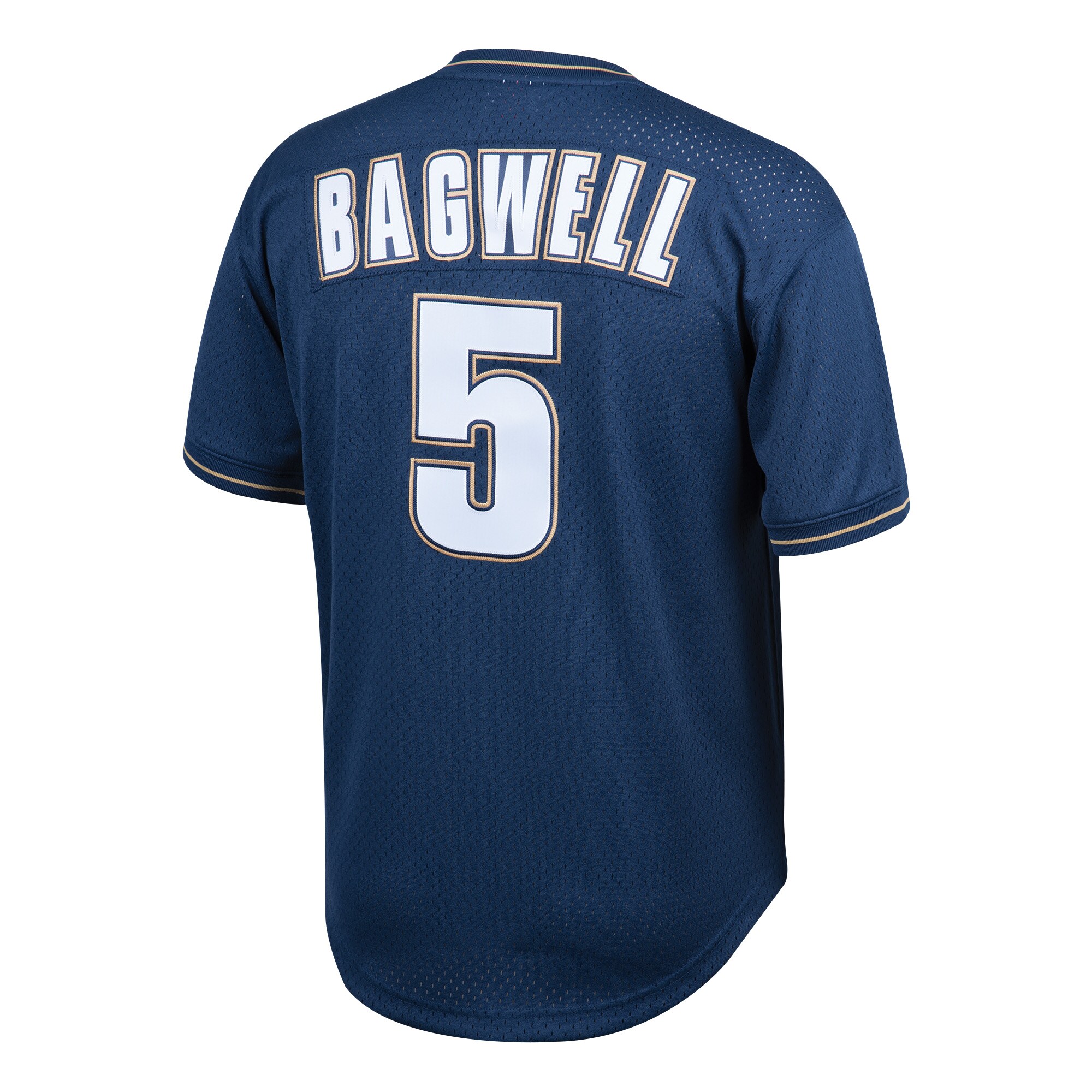Jeff Bagwell Houston Astros Mitchell & Ness Youth Cooperstown Collection Mesh Batting Practice Jersey - Navy - vstockx
