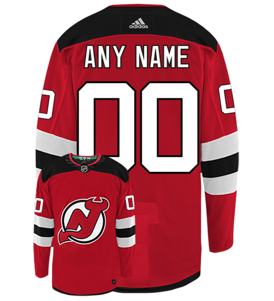 New Jersey Devils Adidas Authentic Home NHL Hockey Jersey - vstockx