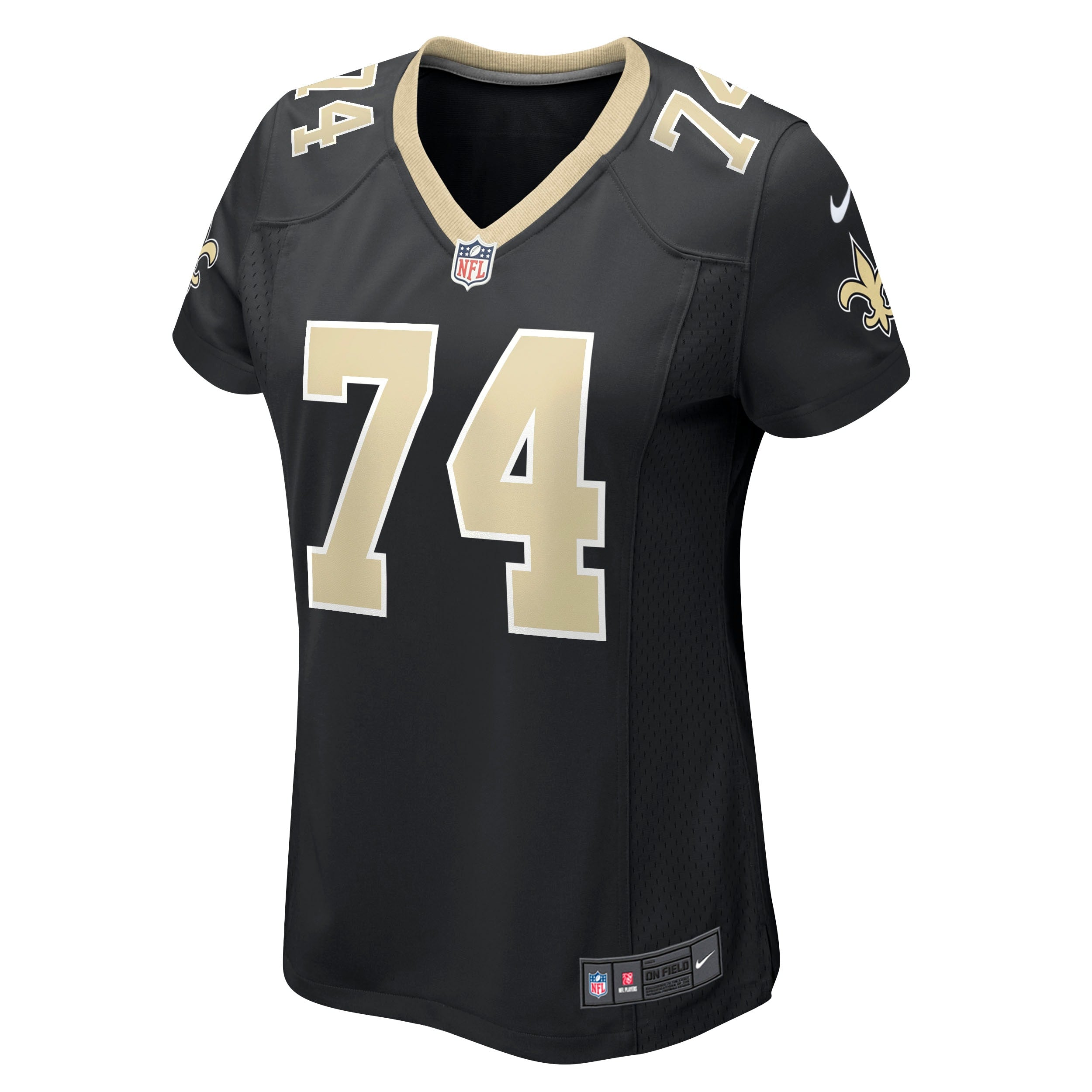 Women's Nike James Hurst Black New Orleans Saints Game Jersey - vstockx