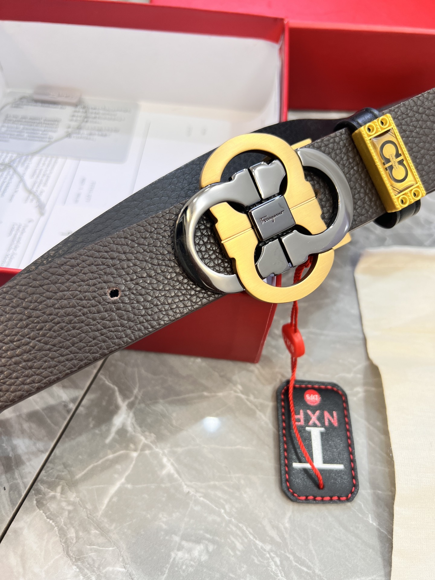 Streetwear Belt Ferragamo 319903 size:3.5cm - vstockx