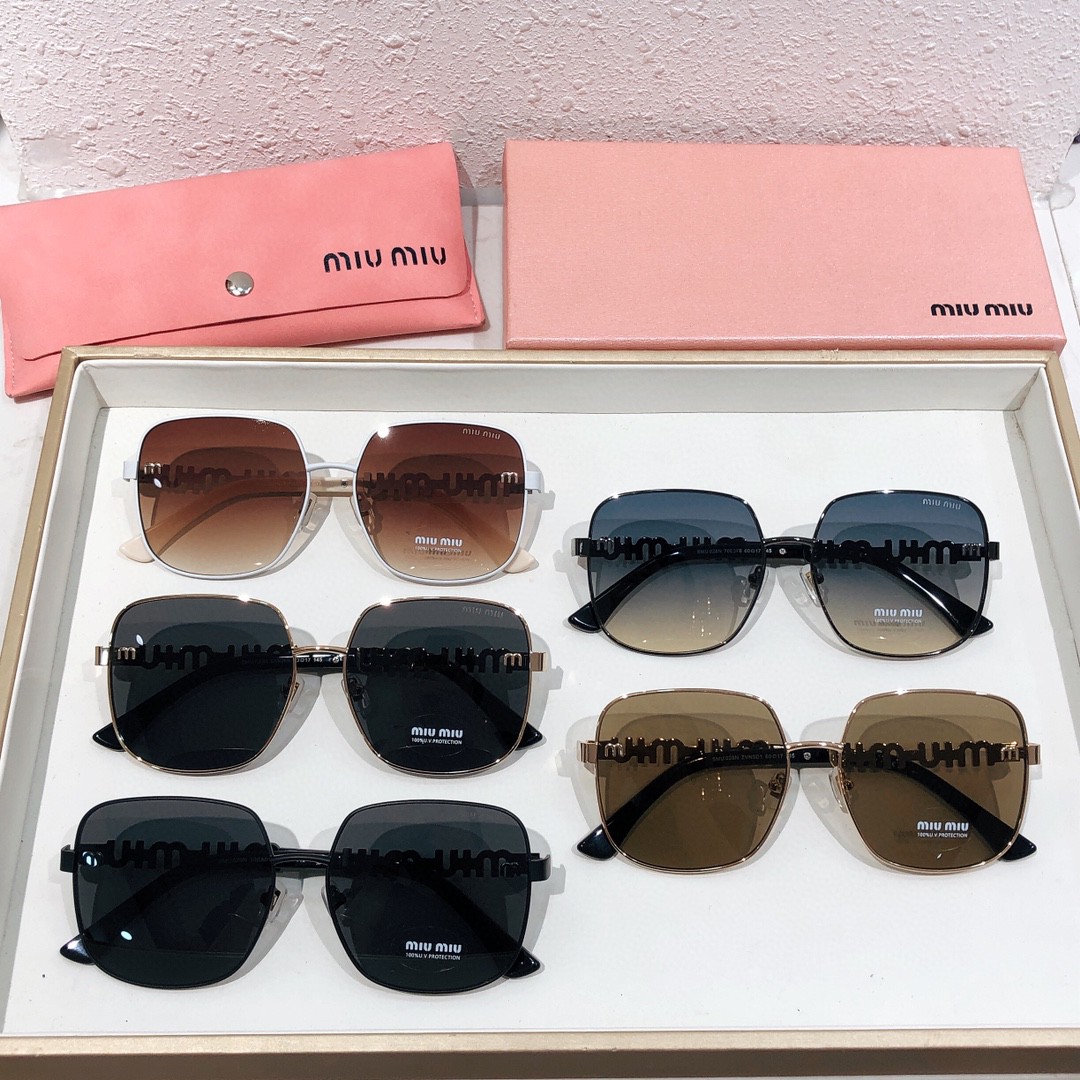 sunglasses Miu Miu SMU028N SIZE:60-17-145 - vstockx
