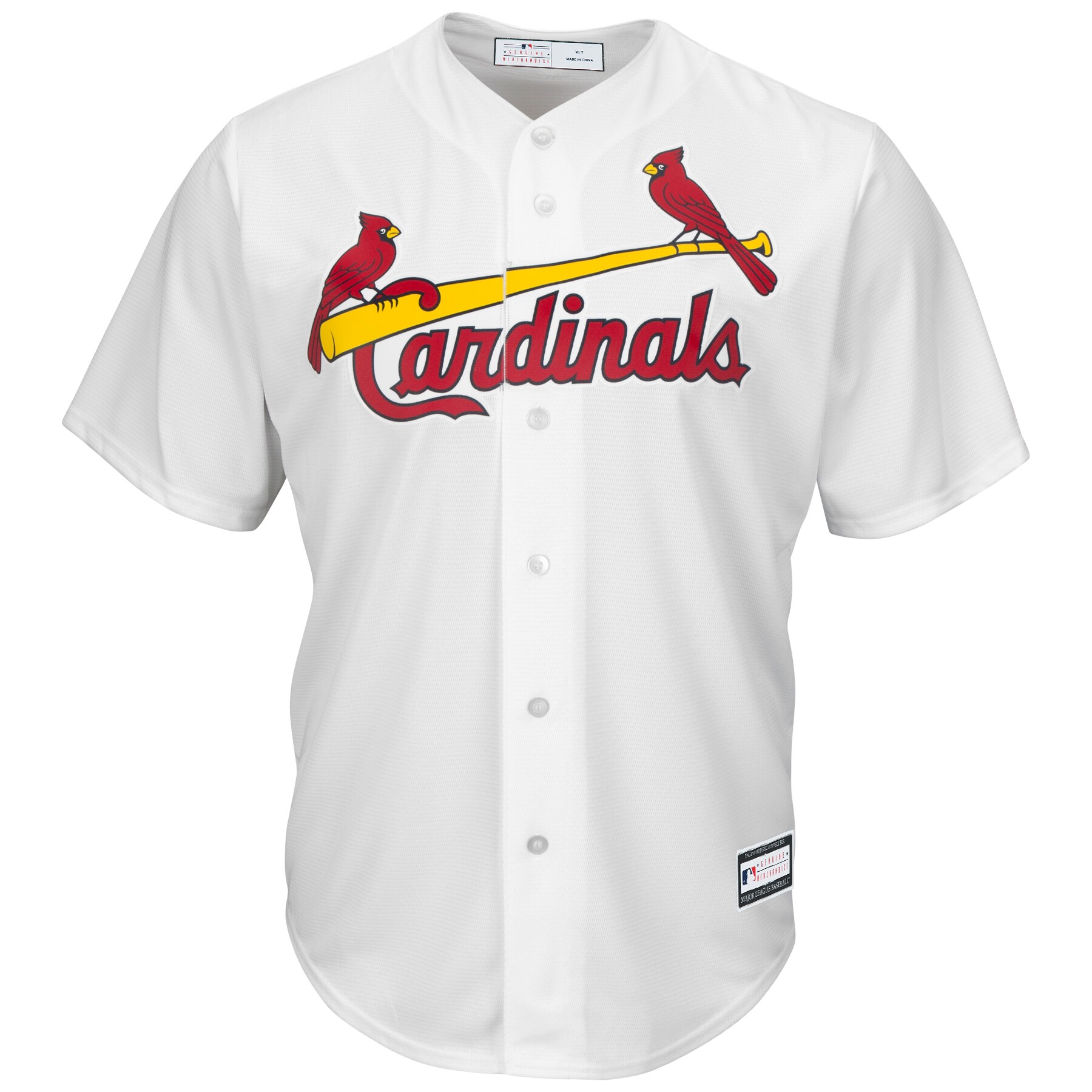 Yadier Molina St. Louis Cardinals Big & Tall Replica Player Jersey - White - vstockx