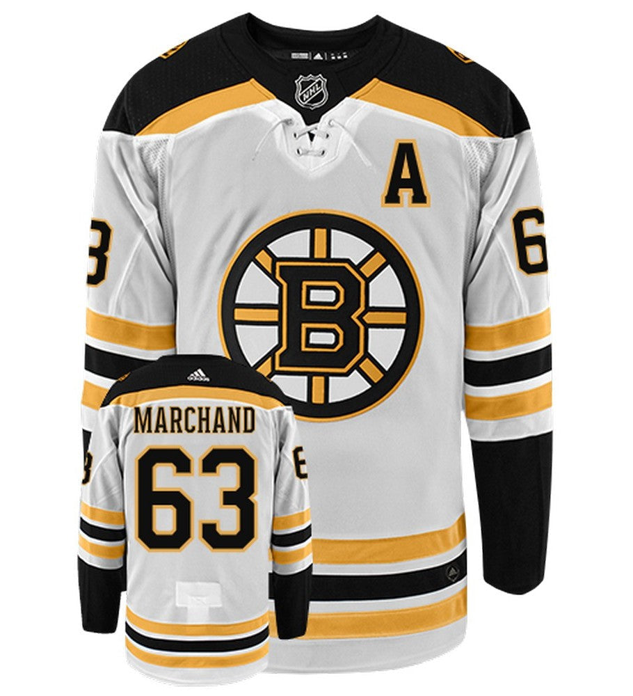 Brad Marchand Boston Bruins Adidas Primegreen Authentic NHL Hockey Jersey - vstockx