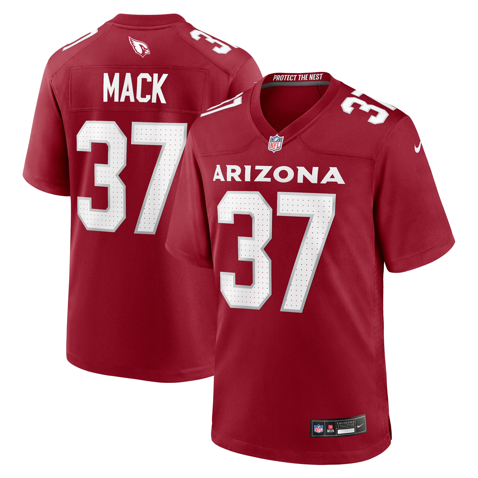 Marlon Mack Arizona Cardinals Nike Team Game Jersey - Cardinal - vstockx