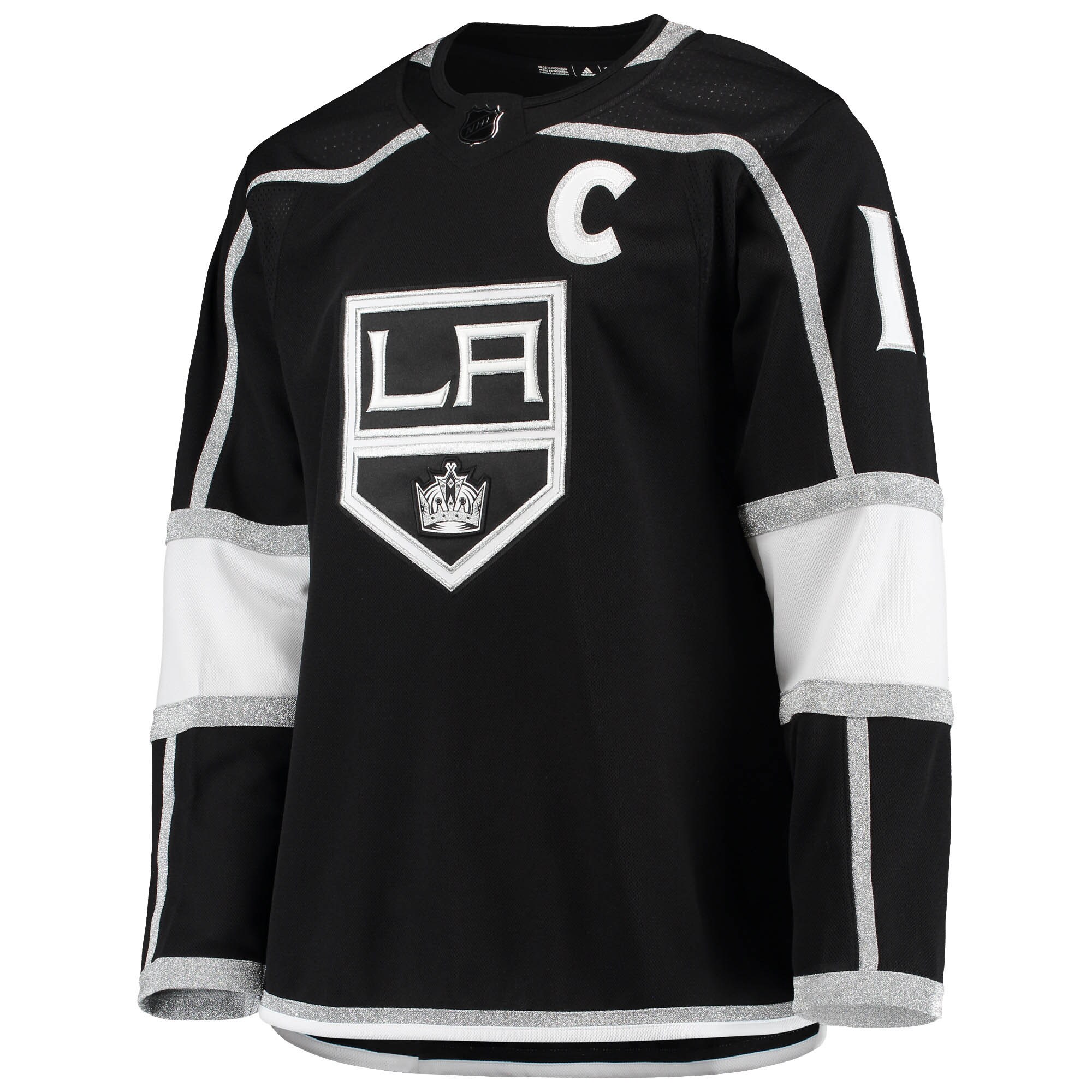 Anze Kopitar Los Angeles Kings adidas Home Primegreen Authentic Pro Player Jersey - Black - vstockx