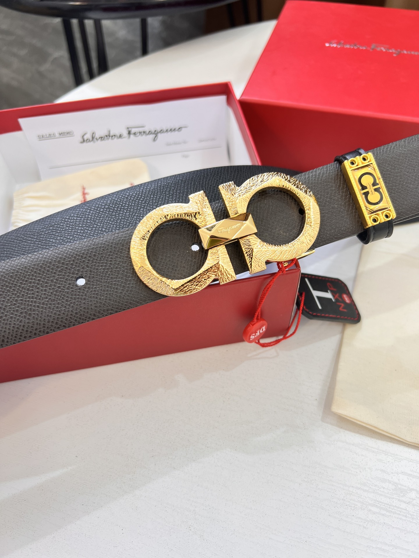 Streetwear Belt Ferragamo 320154 size:3.5cm - vstockx