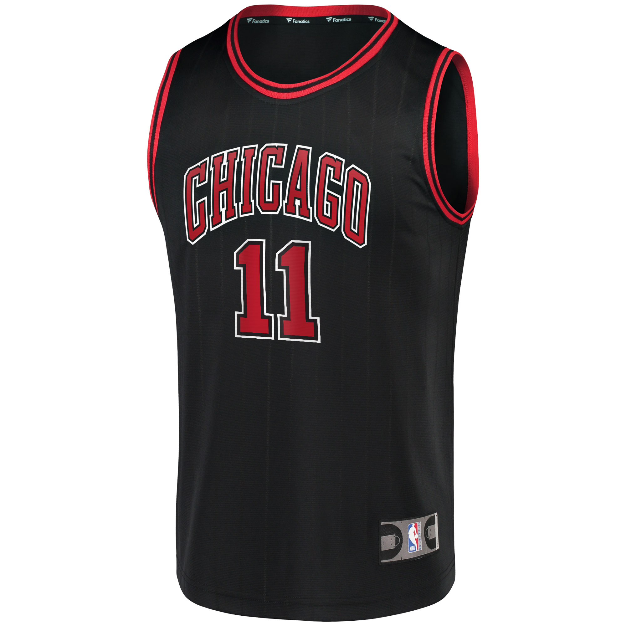 DeMar DeRozan Chicago Bulls Fanatics Branded Fast Break Replica Player Jersey - Statement Edition - Black - vstockx