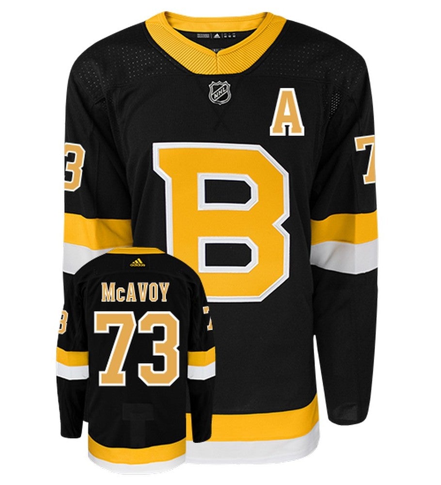 Charlie McAvoy Boston Bruins Adidas Primegreen Authentic NHL Hockey Jersey - vstockx