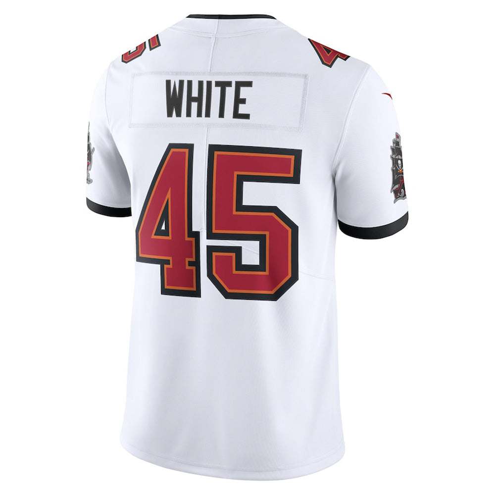 Youth Tampa Bay Buccaneers Devin White Vapor Jersey - White - vstockx