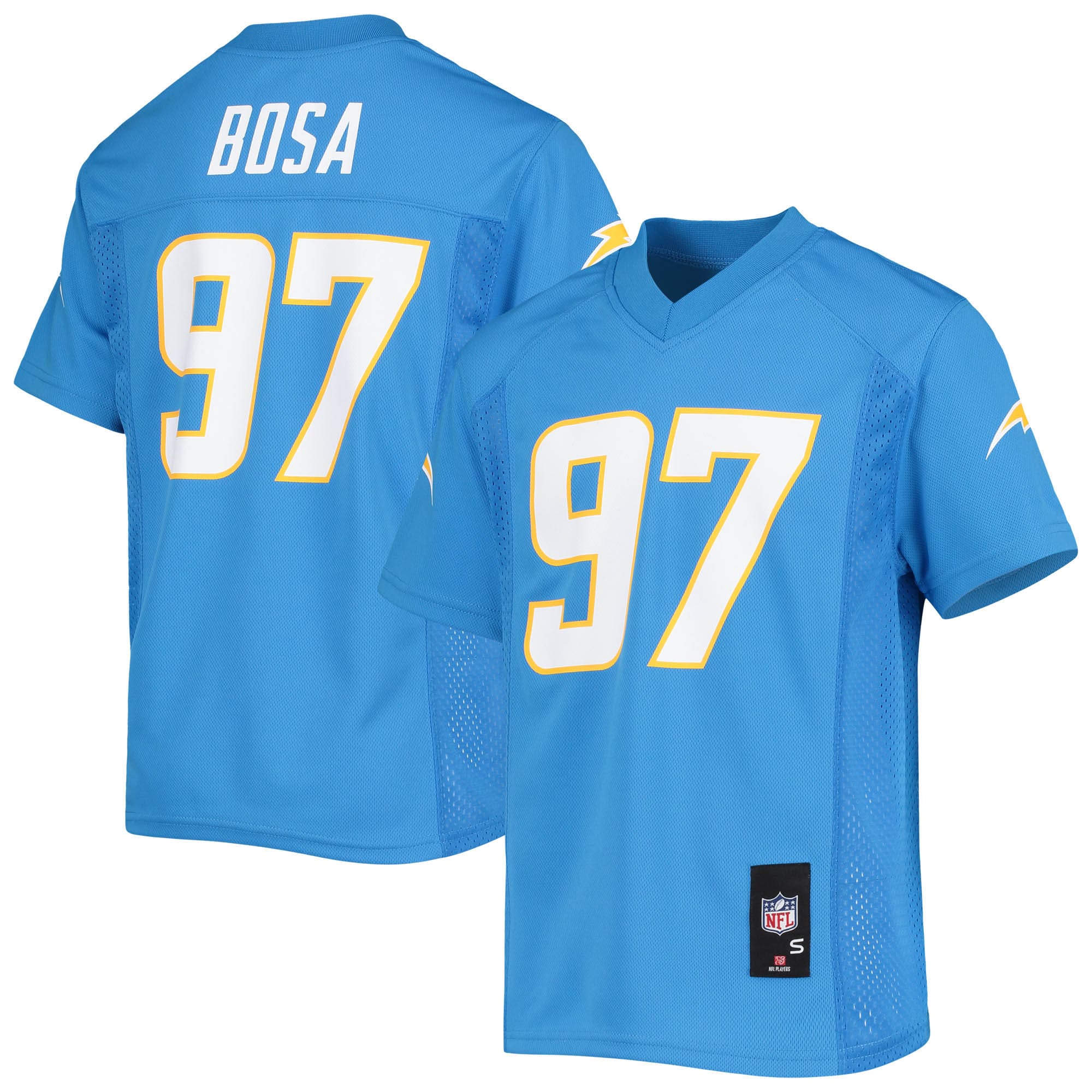 Joey Bosa Los Angeles Chargers Youth Replica Player Jersey - Powder Blue - vstockx