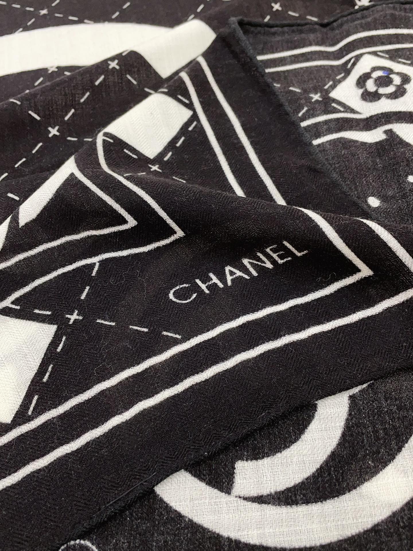 Streetwear Scarf CHANEL 328830 size:140*140cm - vstockx