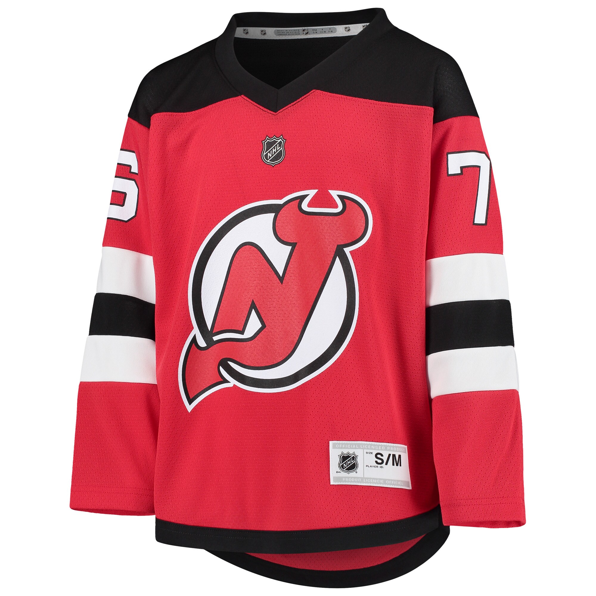 P.K. Subban New Jersey Devils Youth Home Player Replica Jersey - Red - vstockx