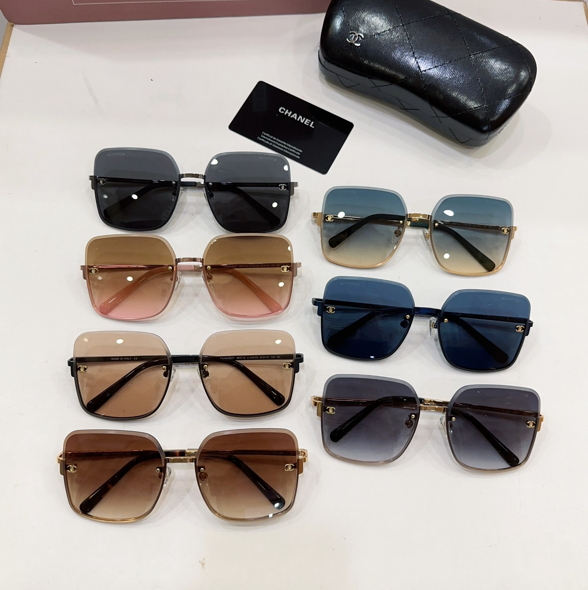 Sunglasses Chanel 4031-S SIZE��61 15-140 - vstockx