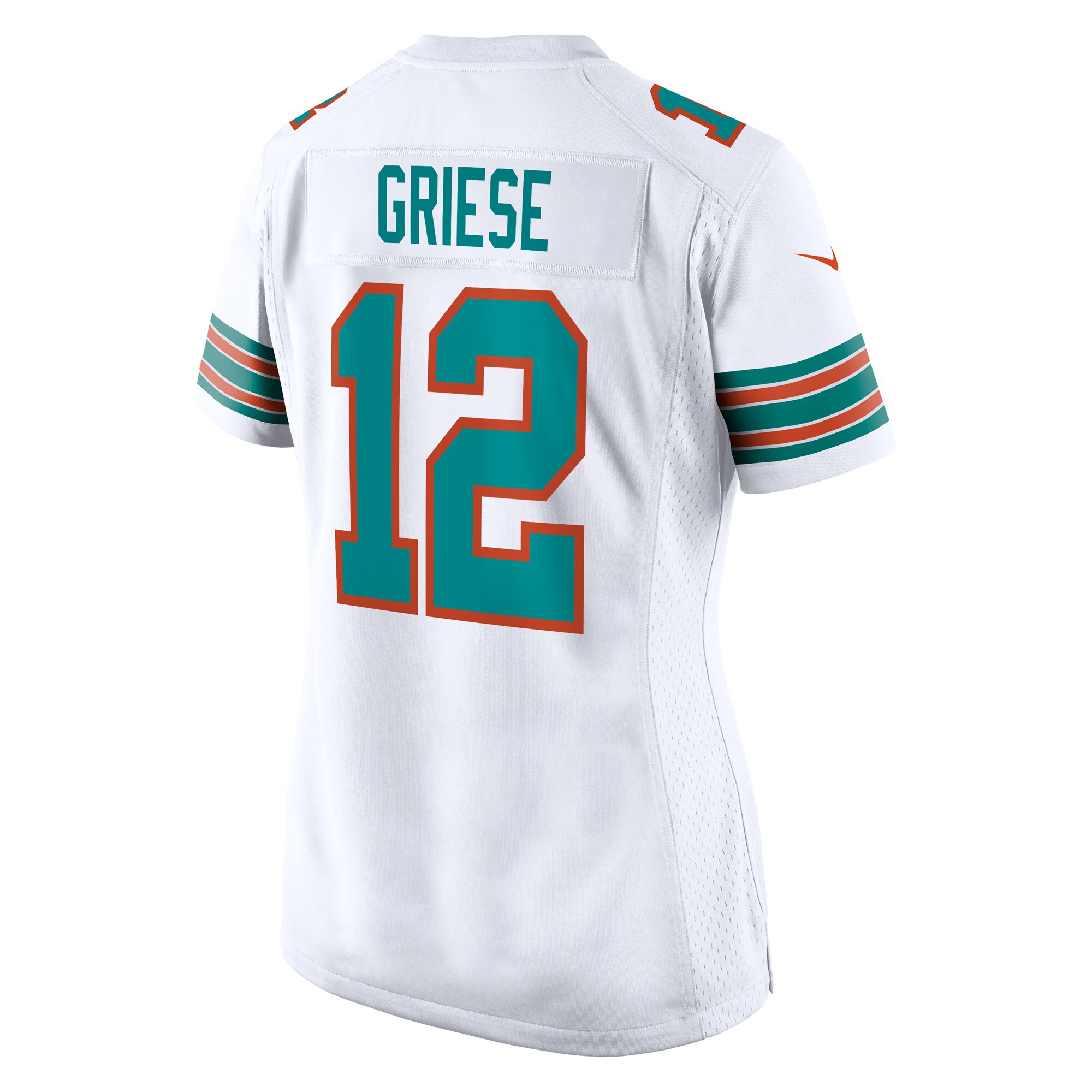 Bob Griese Miami Dolphins Nike Women's Retired Player Jersey - White - vstockx