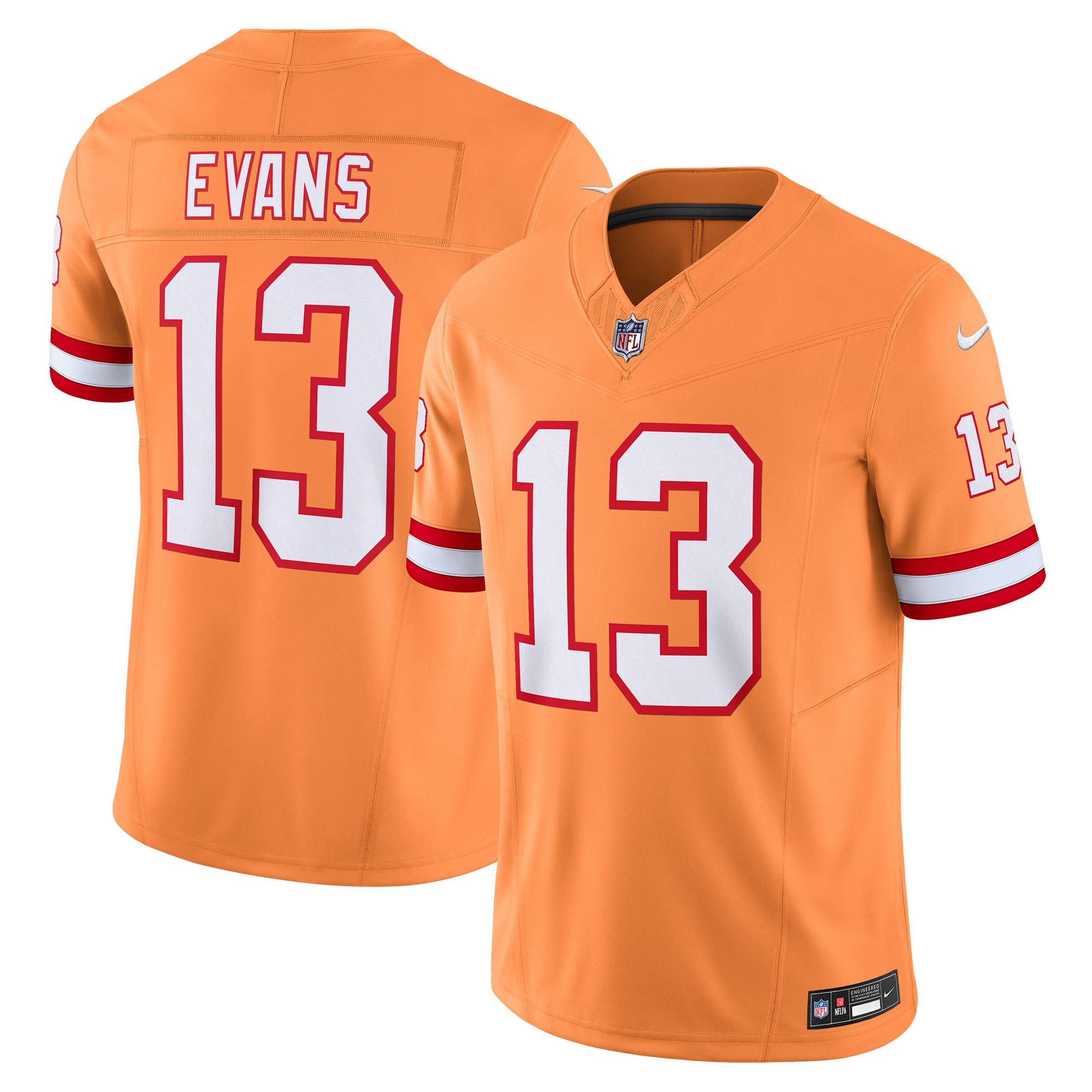 Mike Evans Tampa Bay Buccaneers Nike Vapor F.U.S.E. Limited Jersey - Orange - vstockx