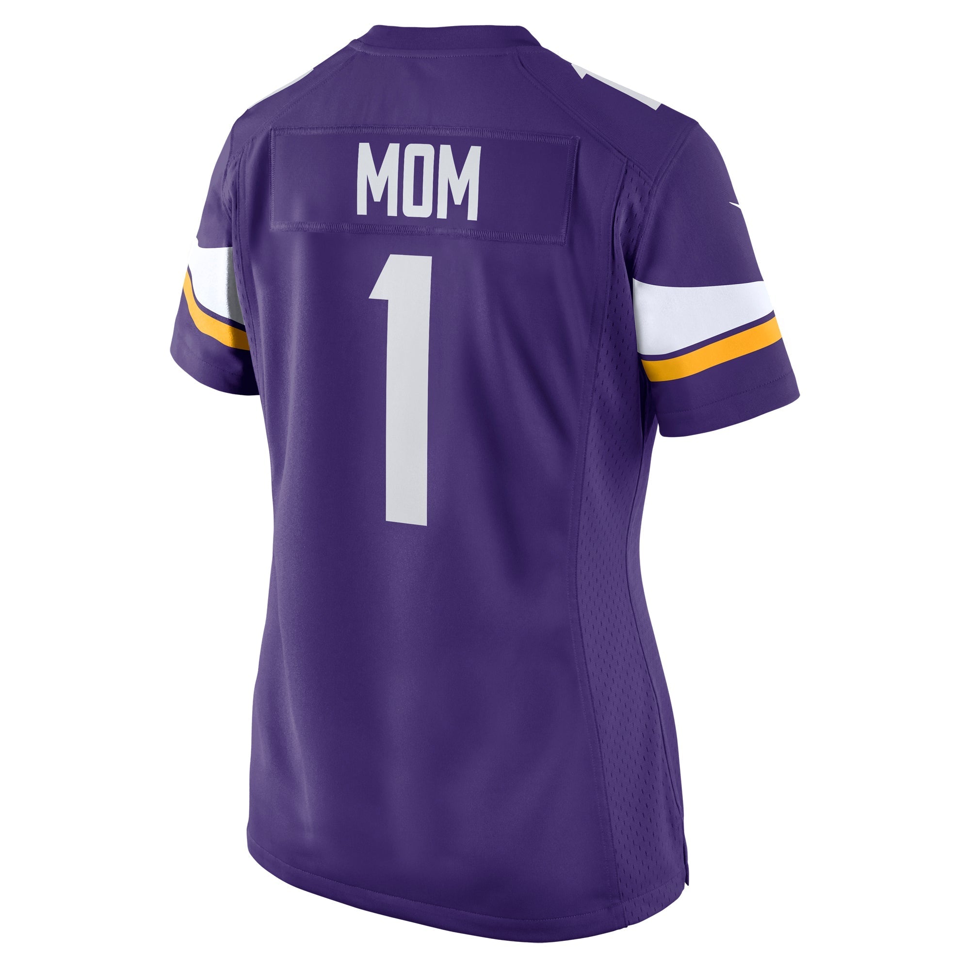 Women's Nike Number 1 Mom Purple Minnesota Vikings Game Jersey - vstockx