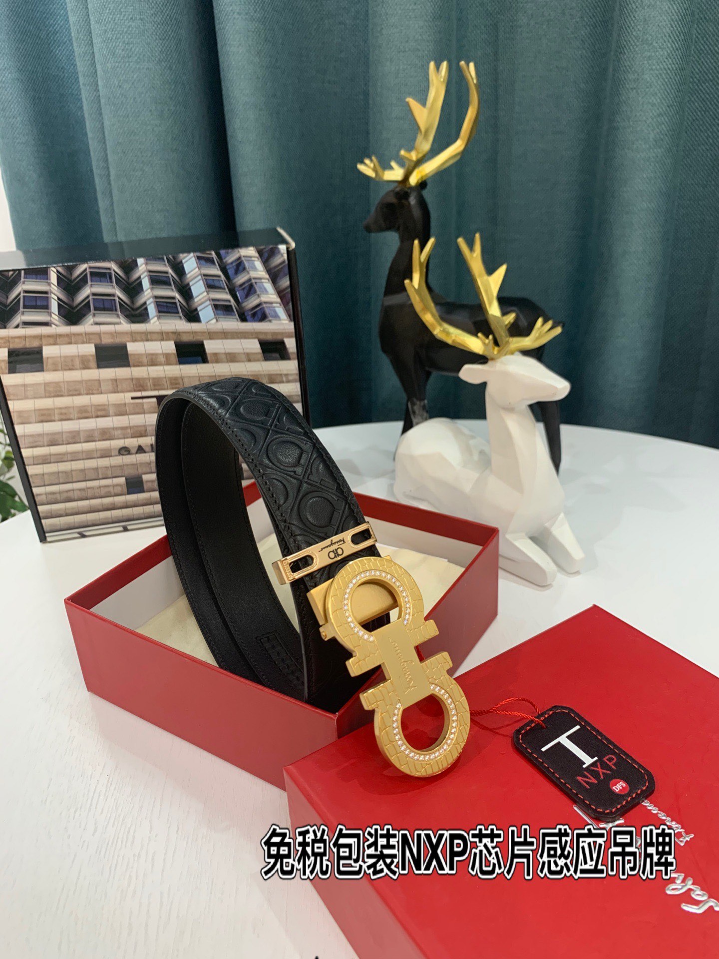 Streetwear Belt Ferragamo 319170 size:3.5cm - vstockx