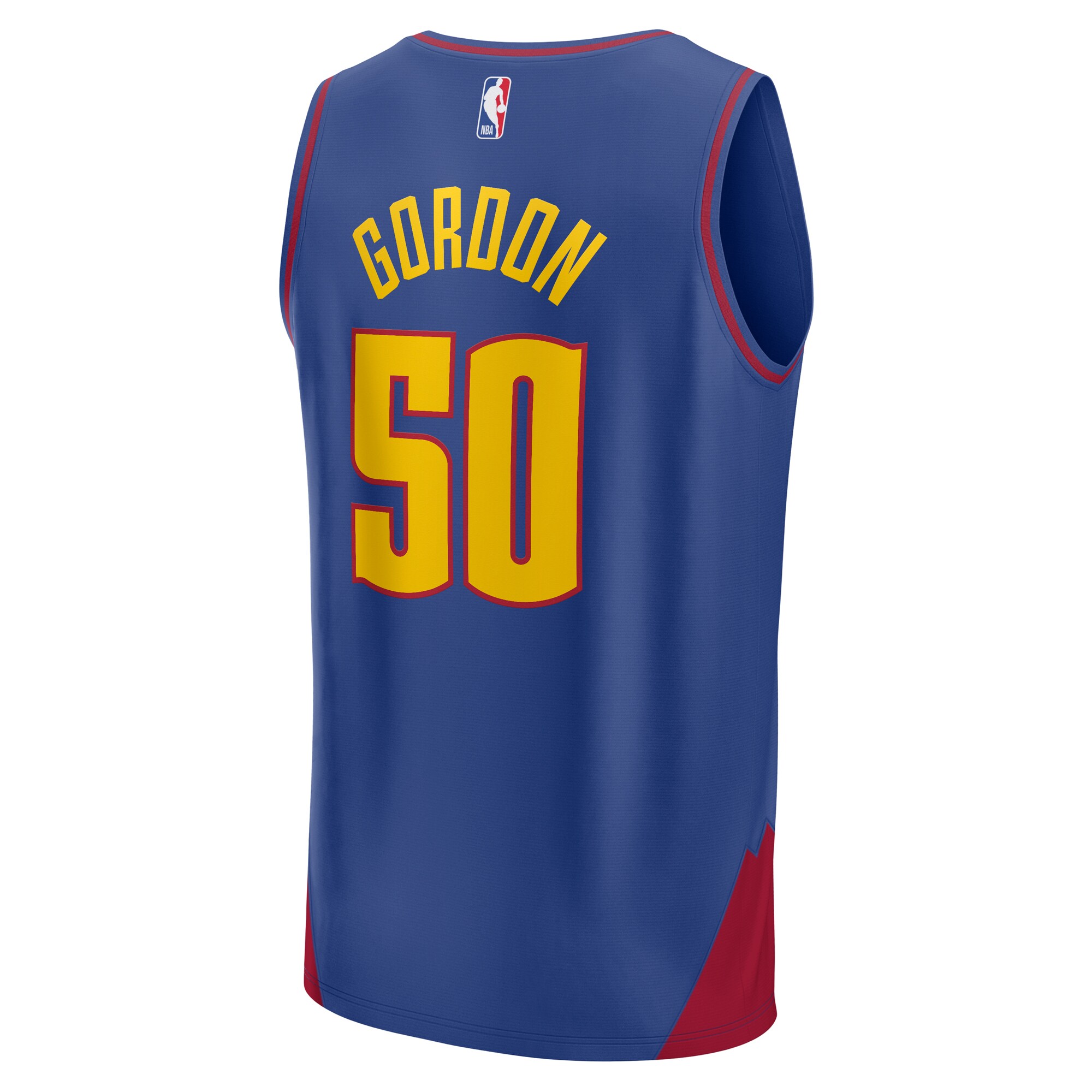 Aaron Gordon Denver Nuggets Fanatics Branded Blue 2023 NBA Finals Champions Fast Break Player Jersey - Statement Edition - vstockx