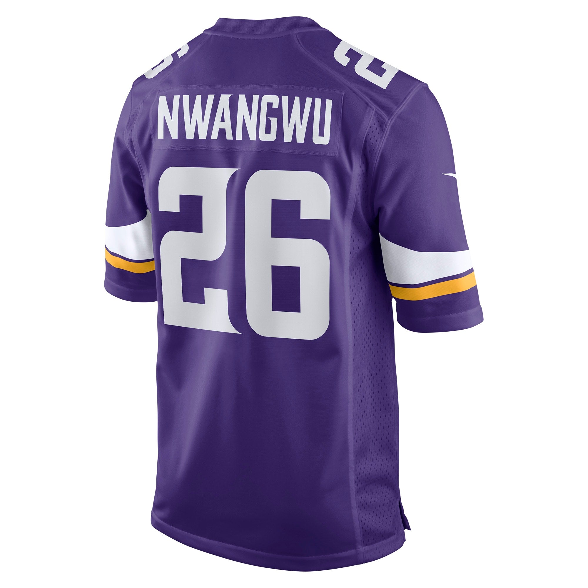 Men's Nike Kene Nwangwu Purple Minnesota Vikings Game Jersey - vstockx